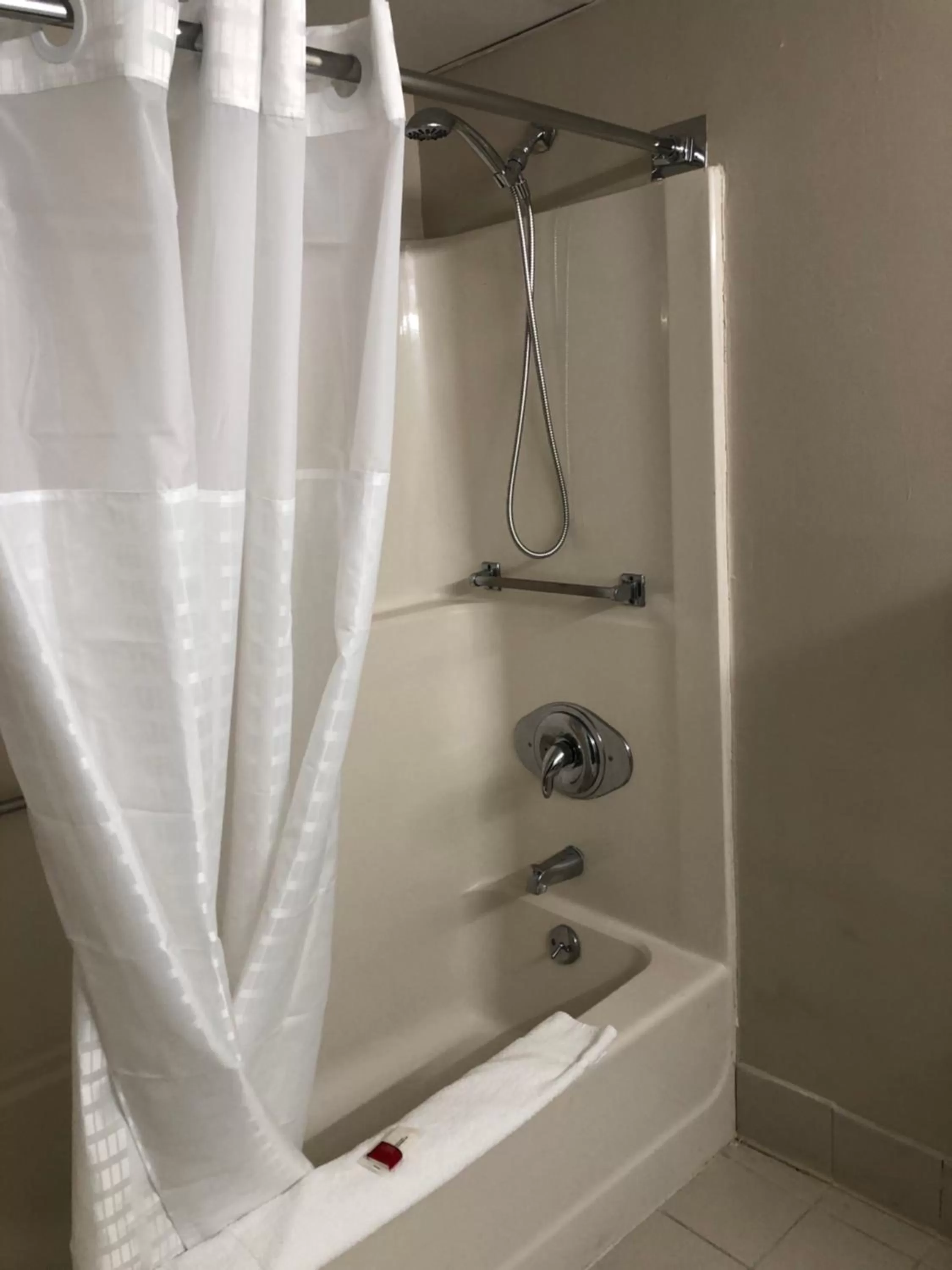 Bathroom in Baymont by Wyndham Latham Albany Airport