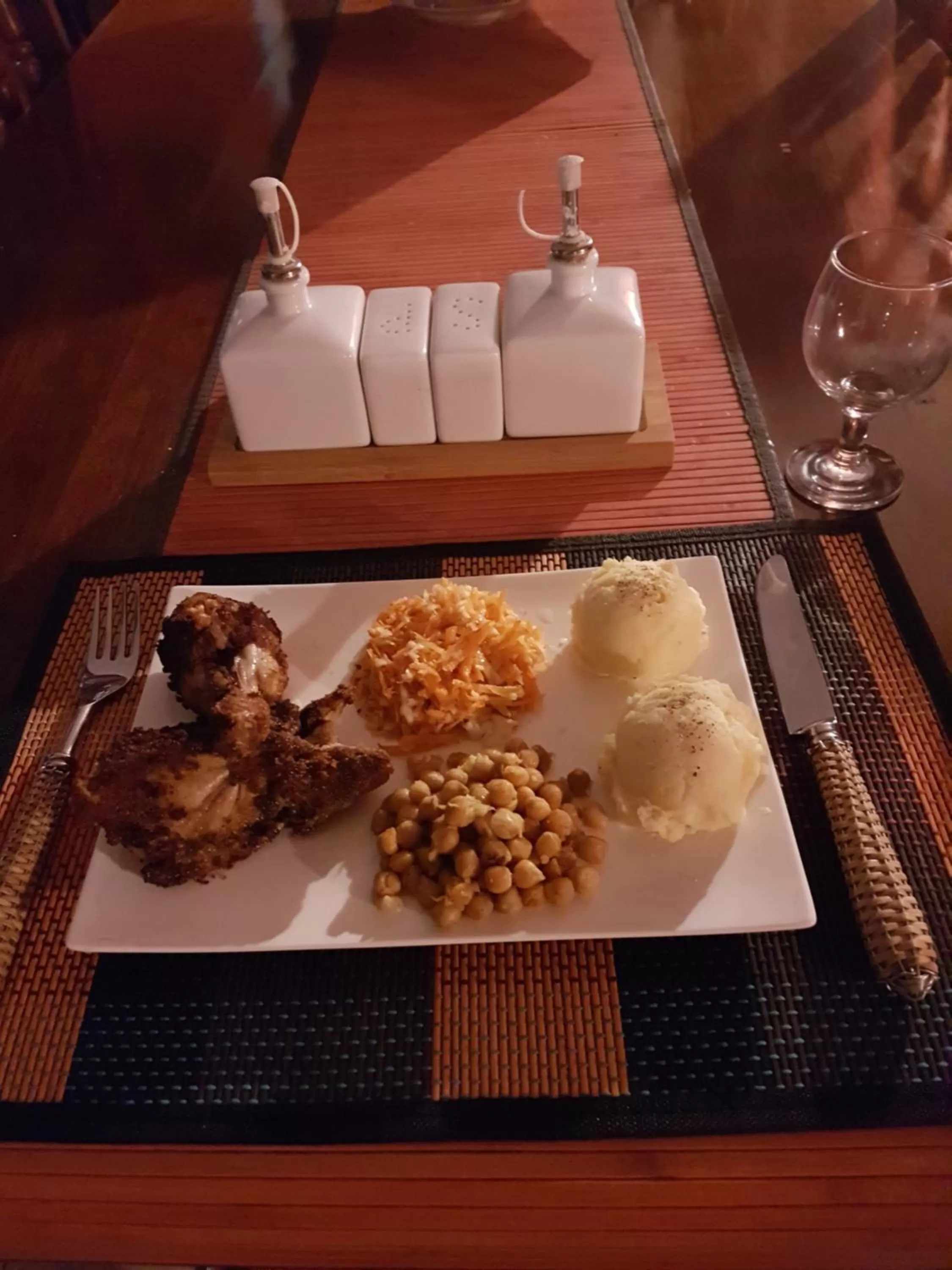 Dinner in Matthew's Miracle View