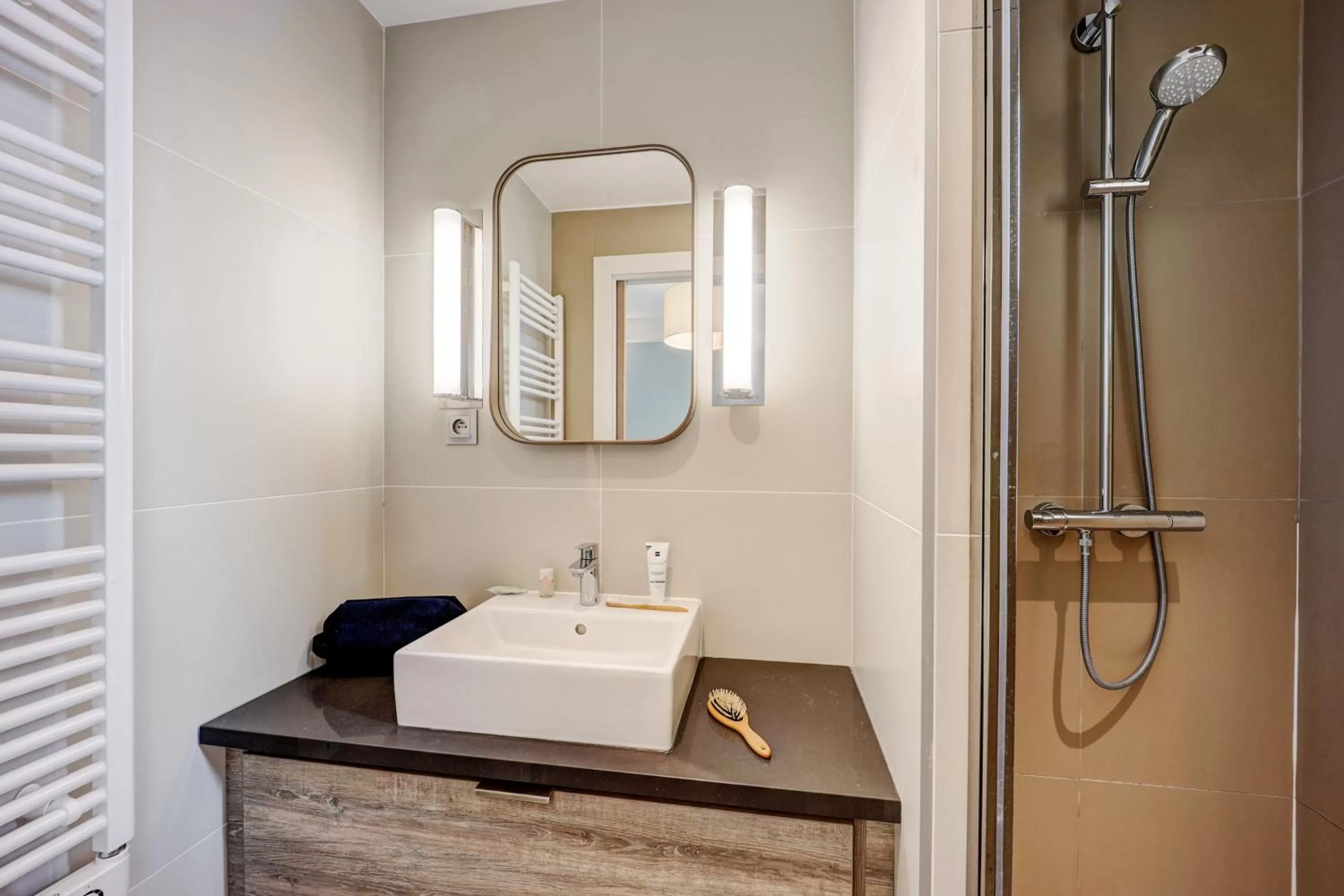 Shower in Résidence Pierre & Vacances Premium Presqu'Ile de la Touques