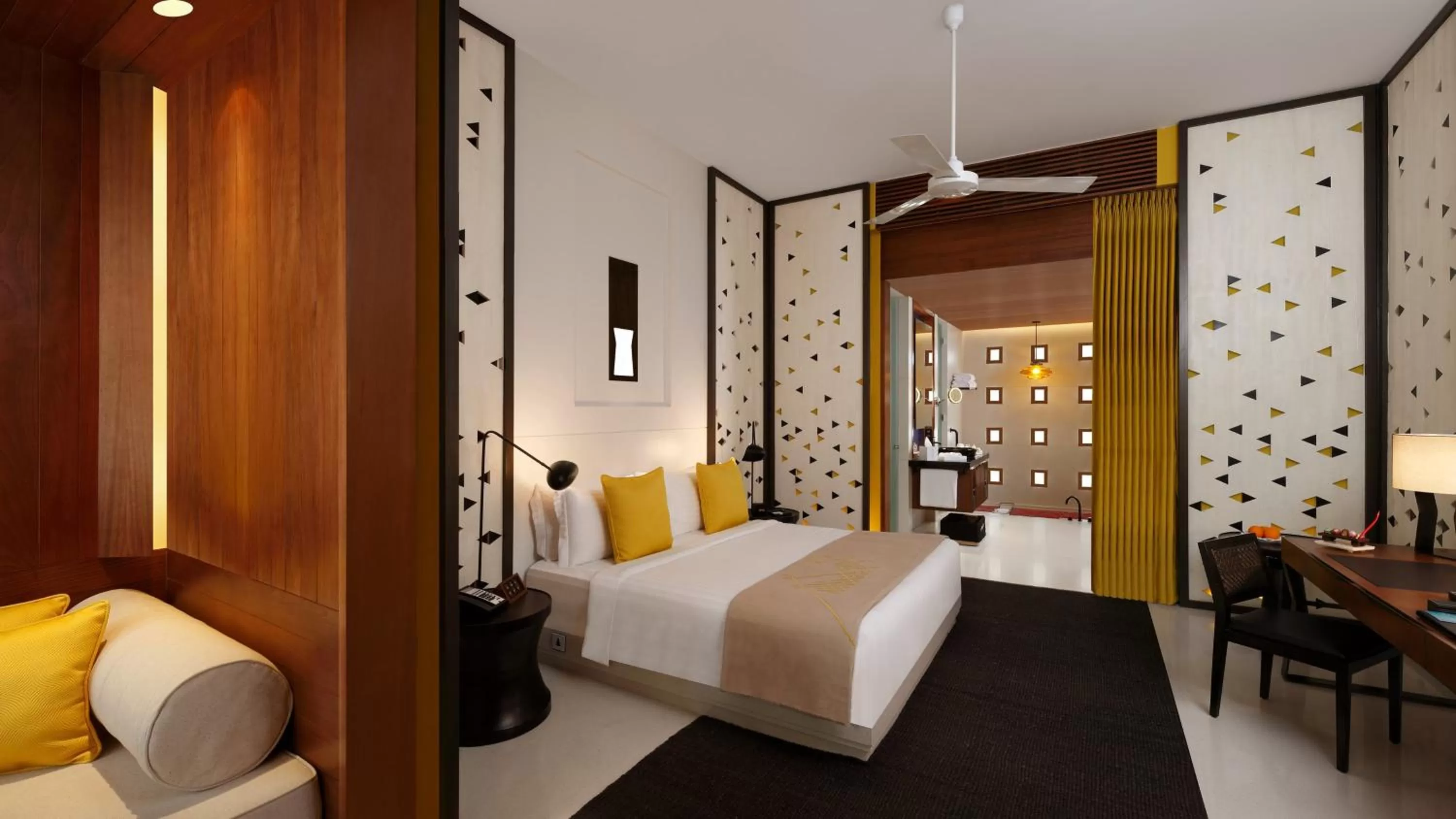 Bedroom in InterContinental Chennai Mahabalipuram Resort by IHG