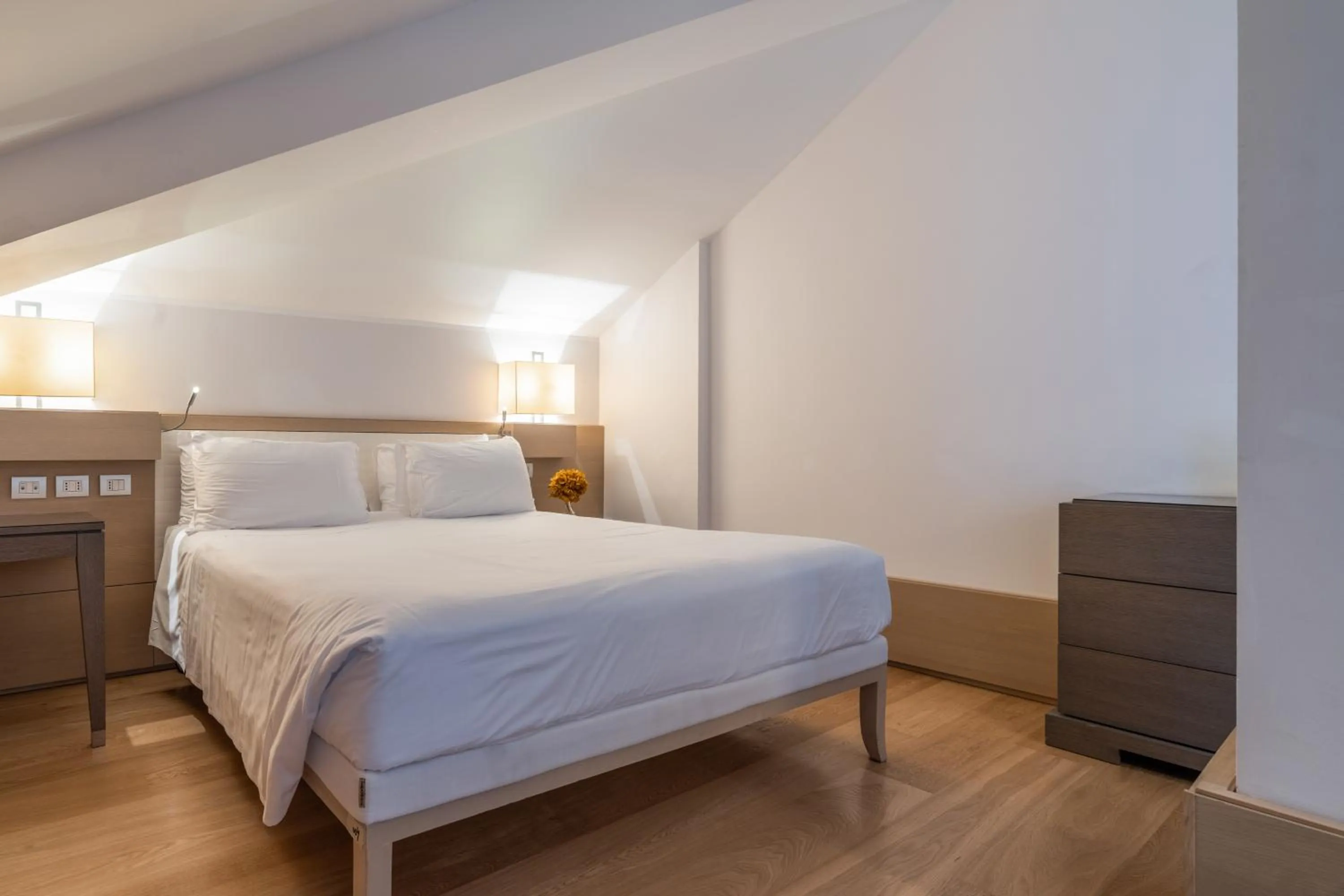 Bed in Grand Hotel Alassio Beach & Spa Resort - The Leading Hotels of the World