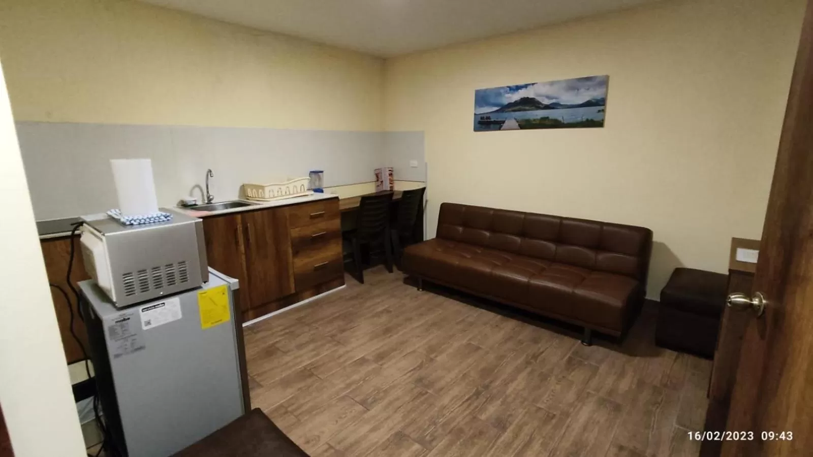 Kitchen or kitchenette in Apart Cayambe