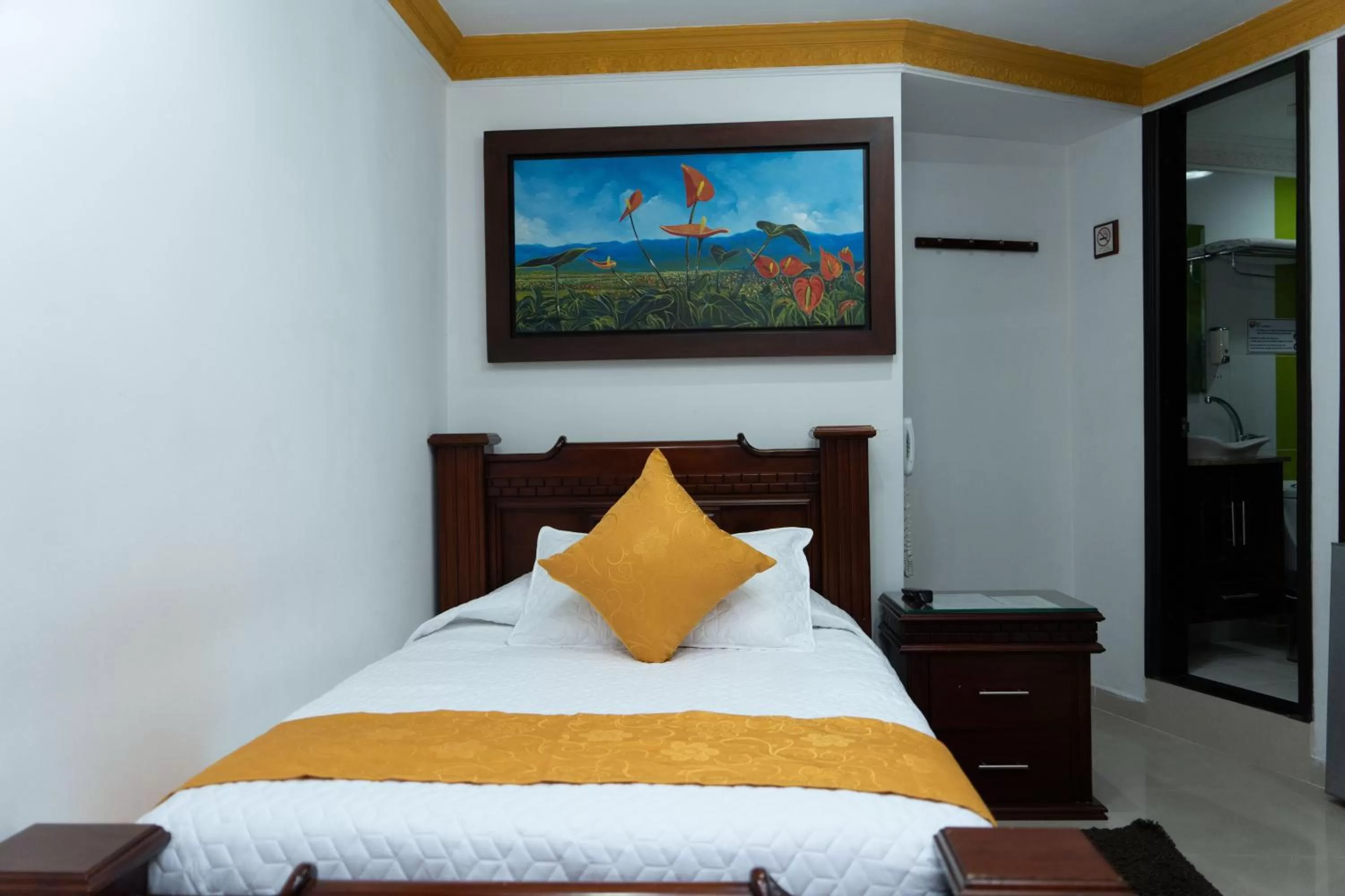 Bed in Hotel Aires del Quindío Armenia