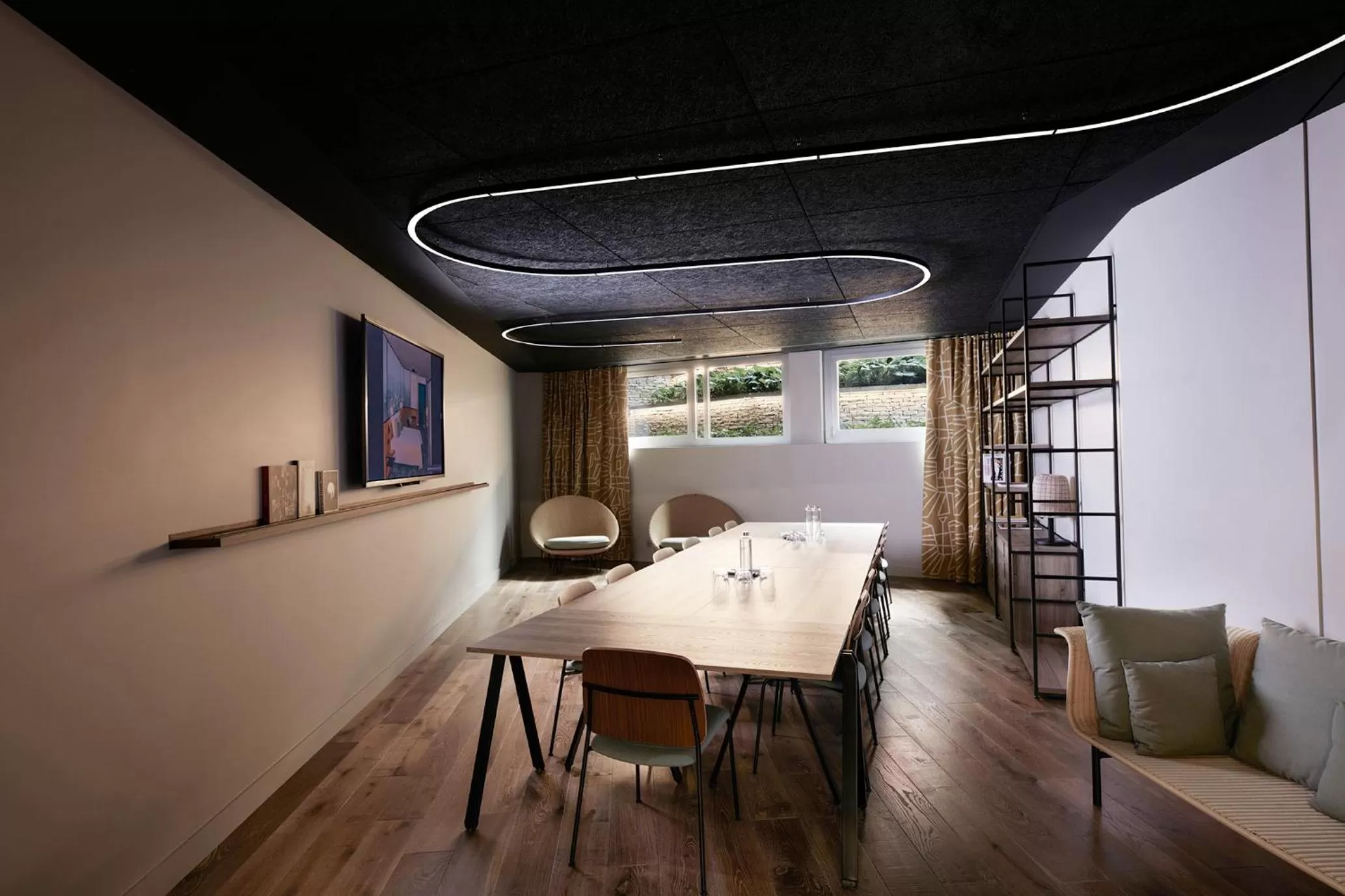 Seating area in Drawing House