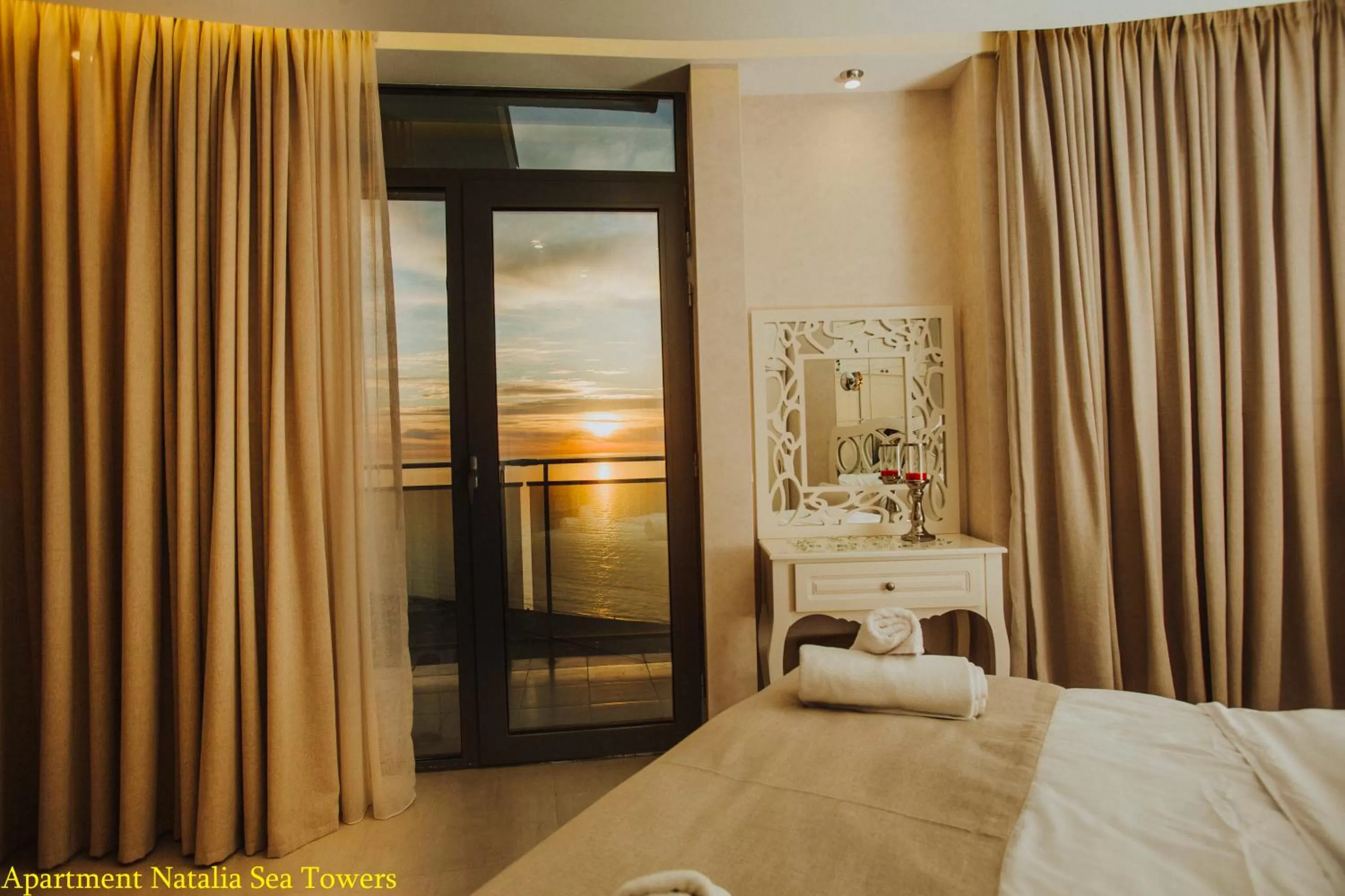 Bedroom, Bed in Blue Star Batumi