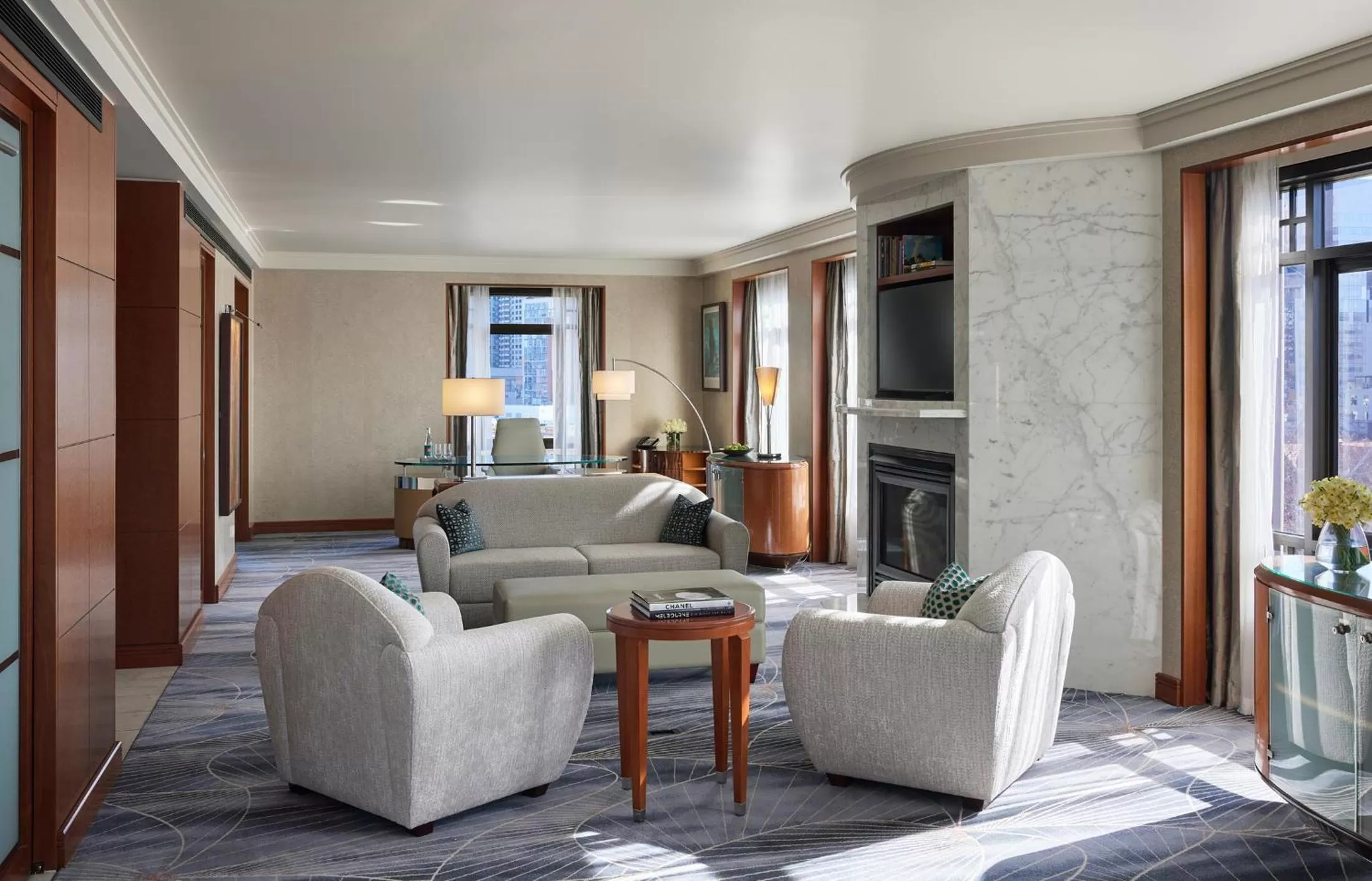 Living room in Park Hyatt Melbourne