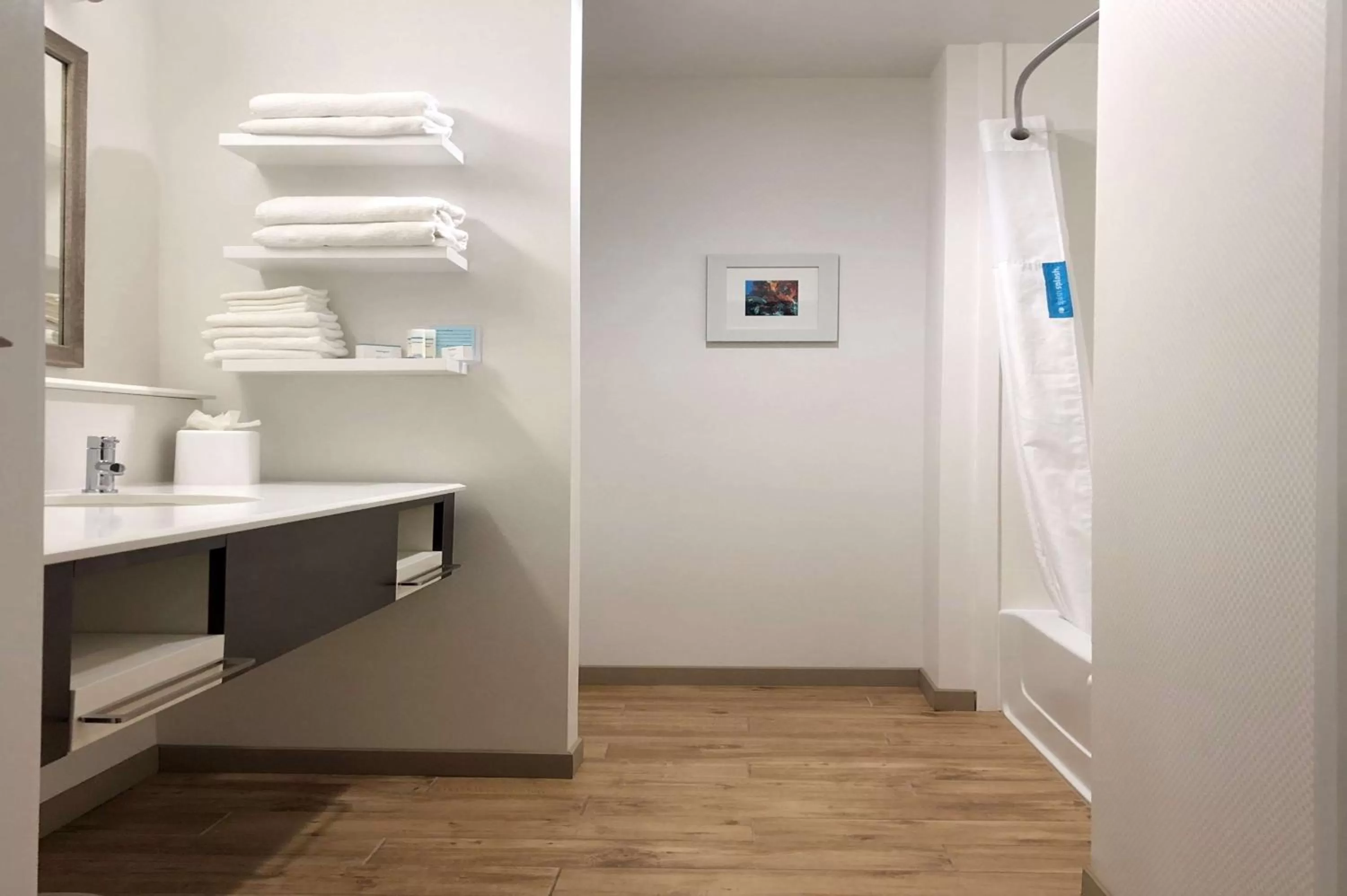 Shower in Hampton Inn & Suites Mary Esther-Fort Walton Beach, Fl