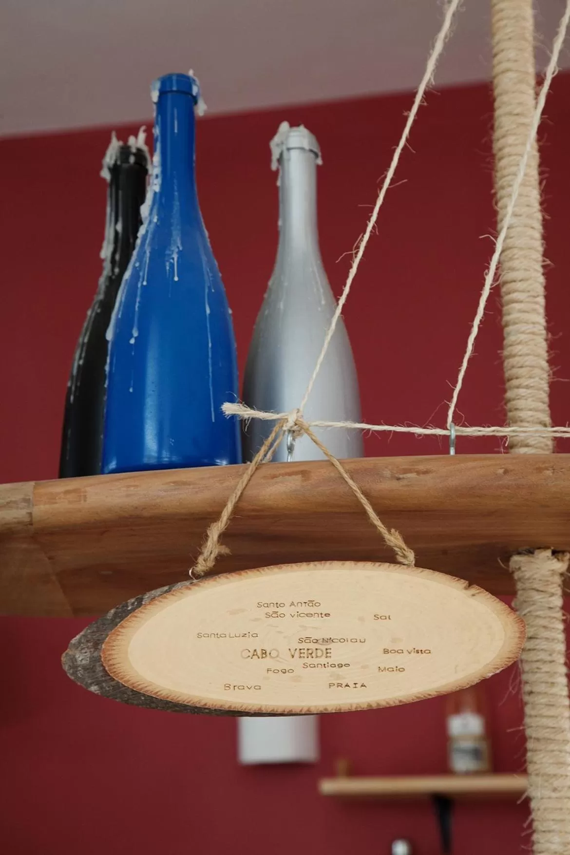 Decorative detail in Cala da Lua apartments