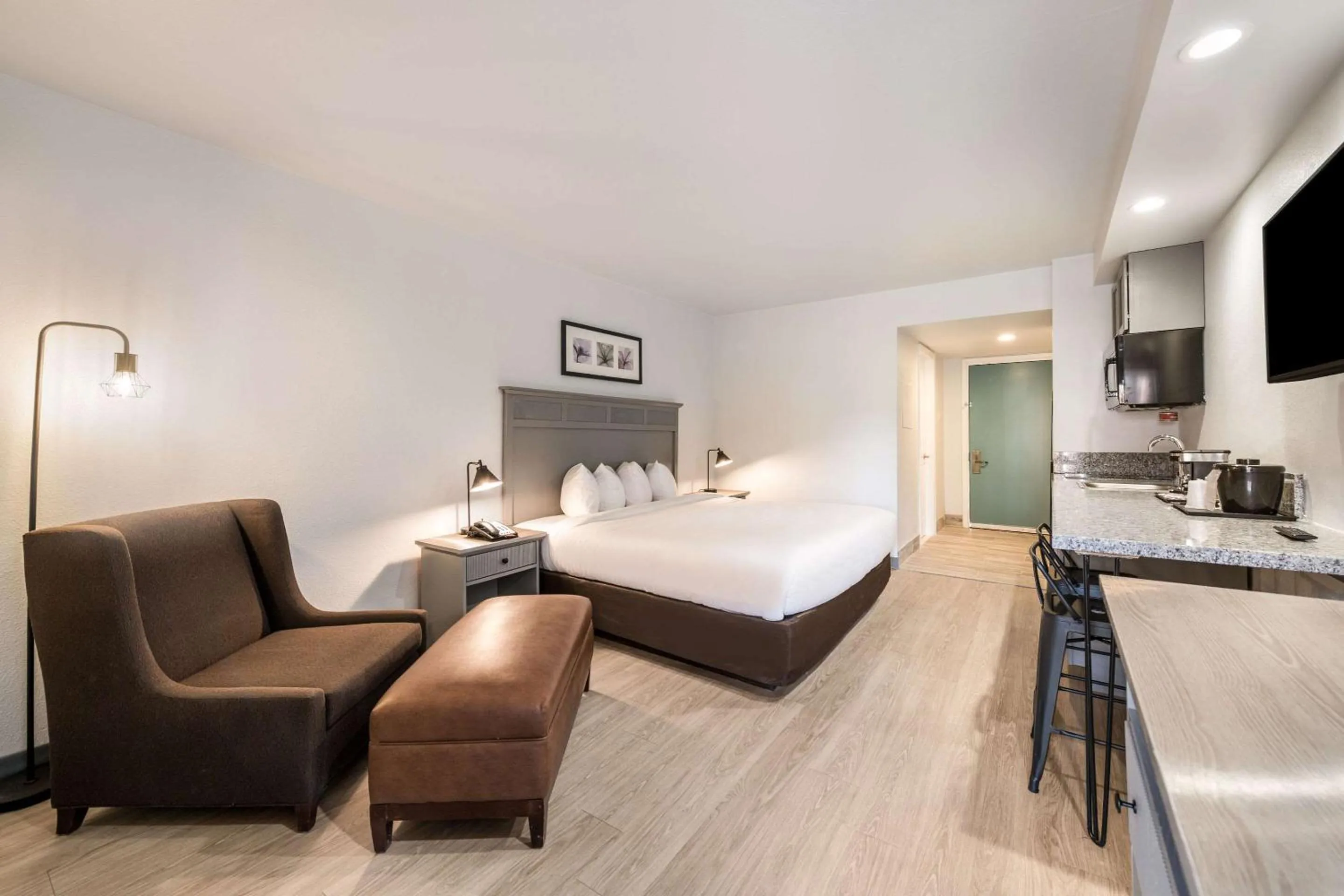 Photo of the whole room, Bed in Suburban Studios Williamsburg Central