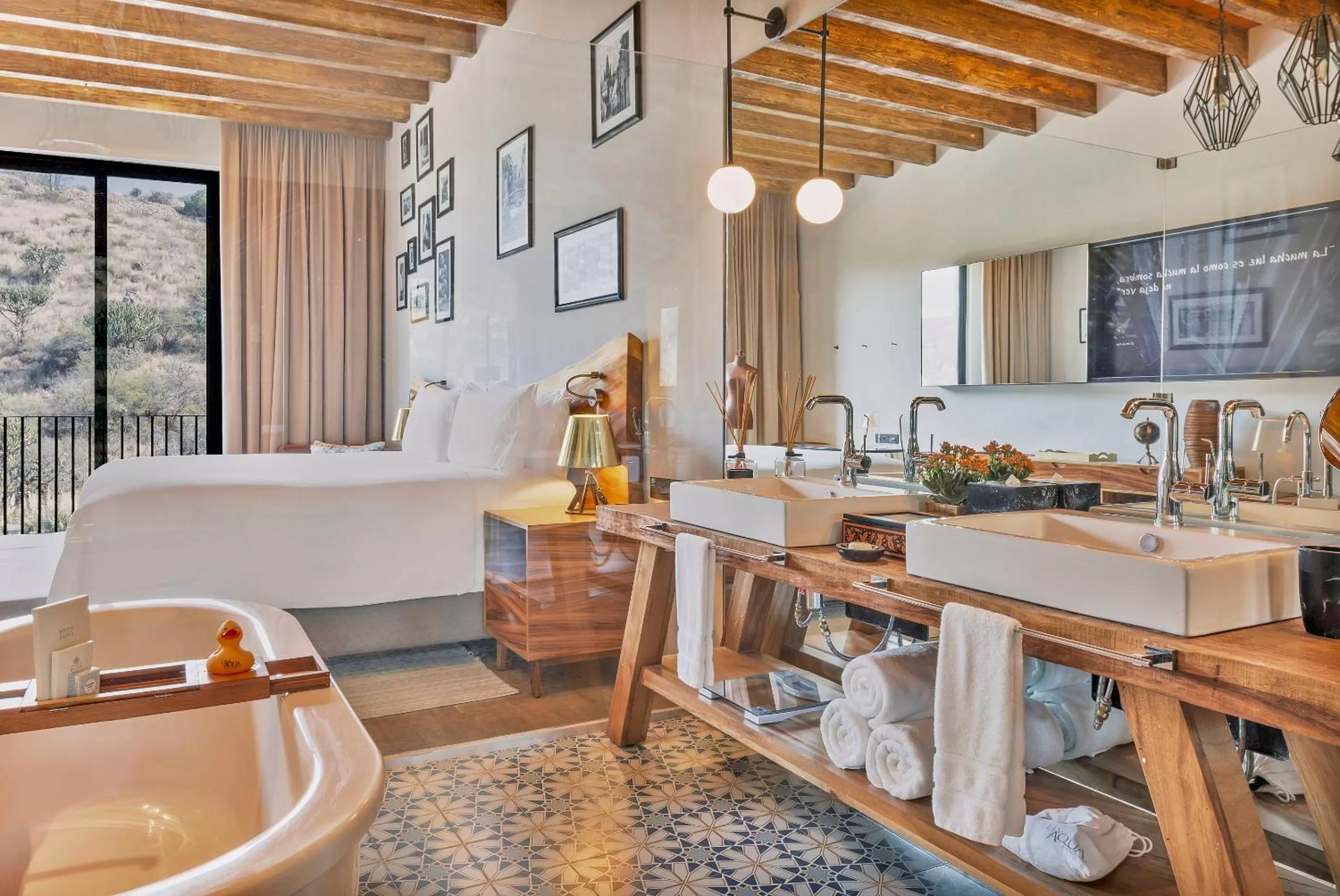 Bedroom in Live Aqua San Miguel de Allende