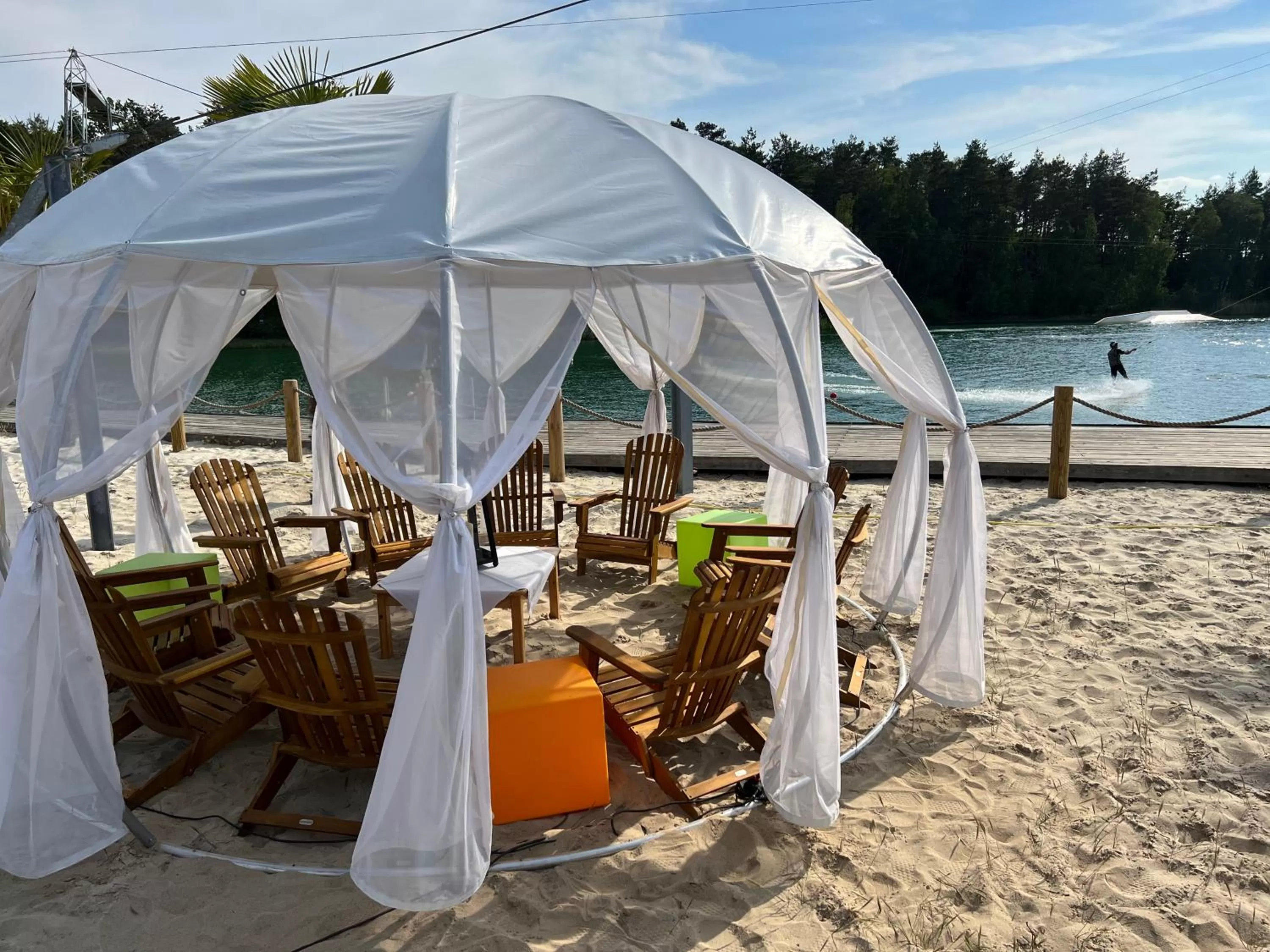 Beach in Bernsteinsee Hotel&Ferien