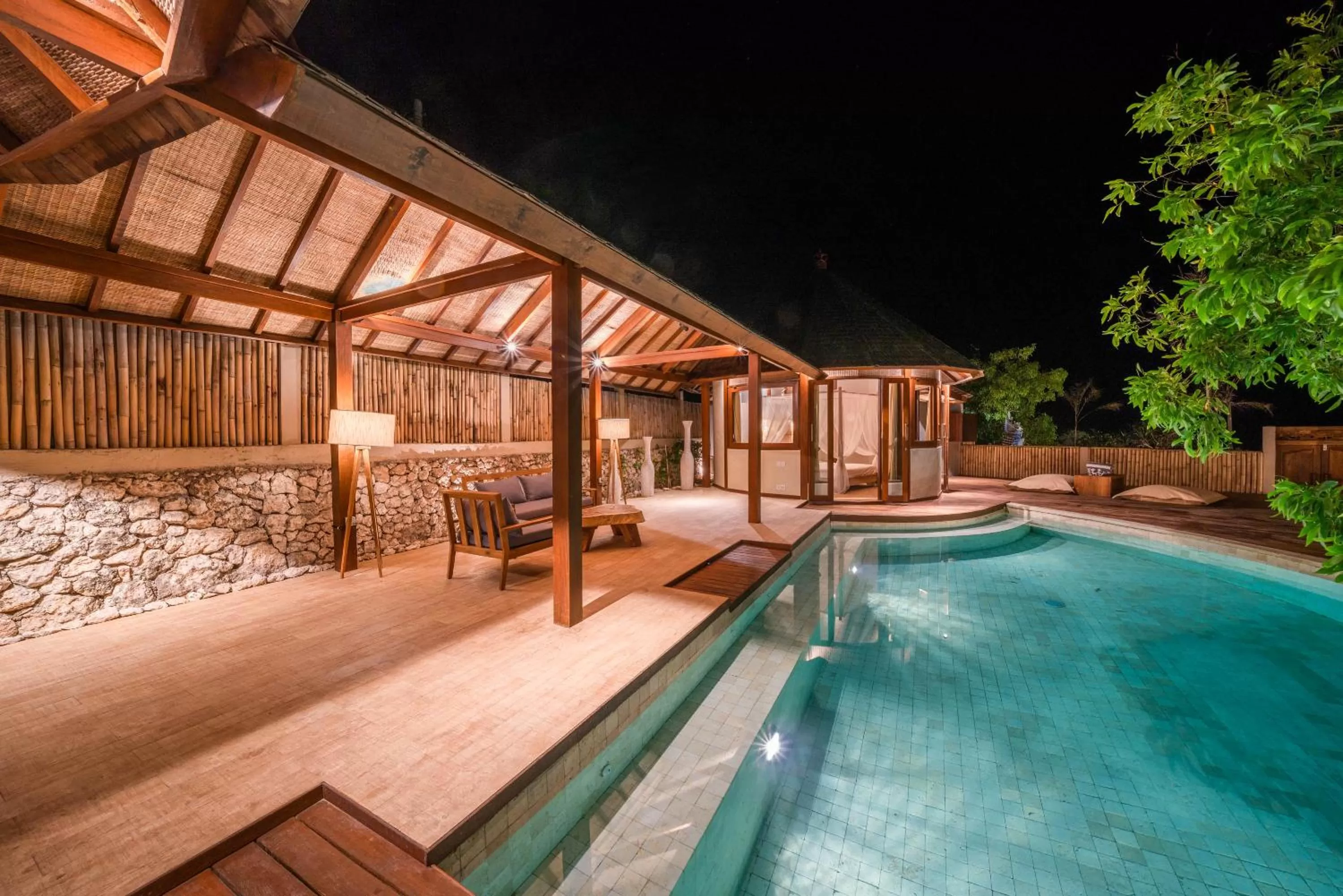 Swimming pool in Blue Lagoon Avia Villas