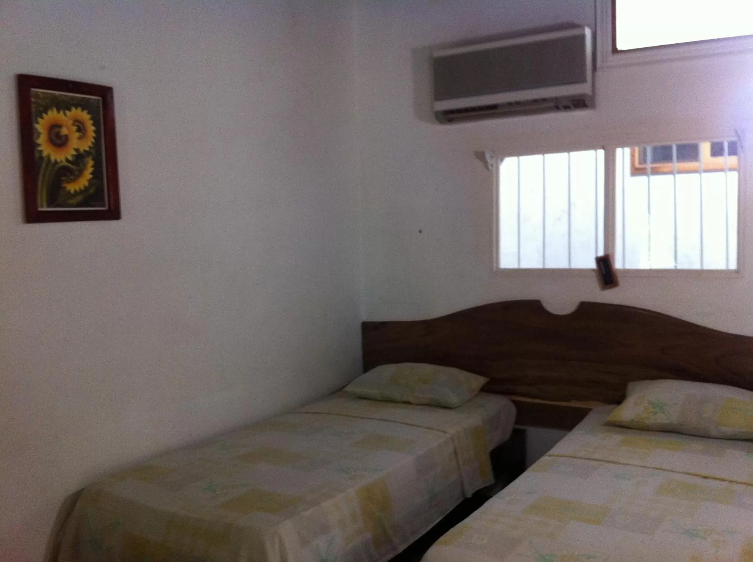 Bed in Hotel Marielos