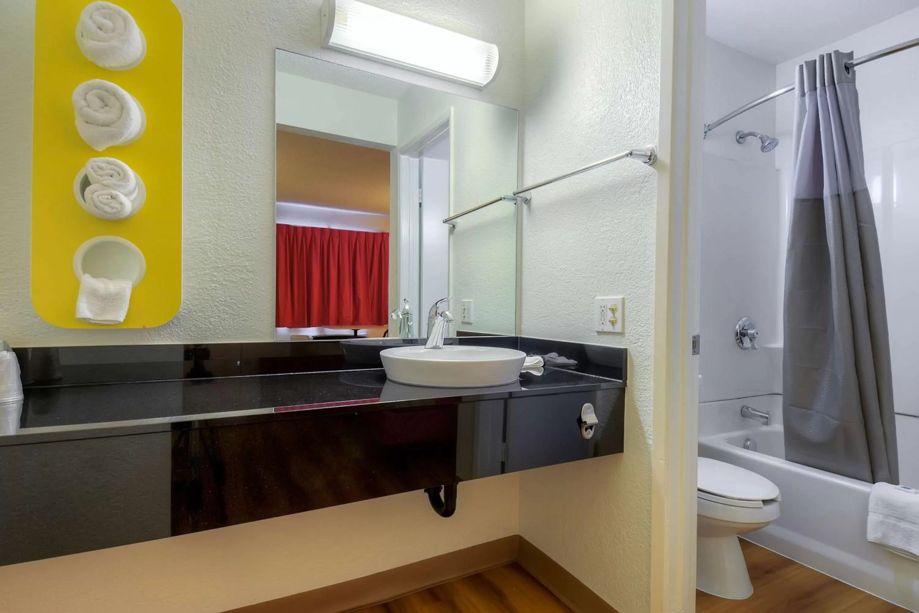 Shower in Motel 6-Rancho Mirage, CA - Palm Springs