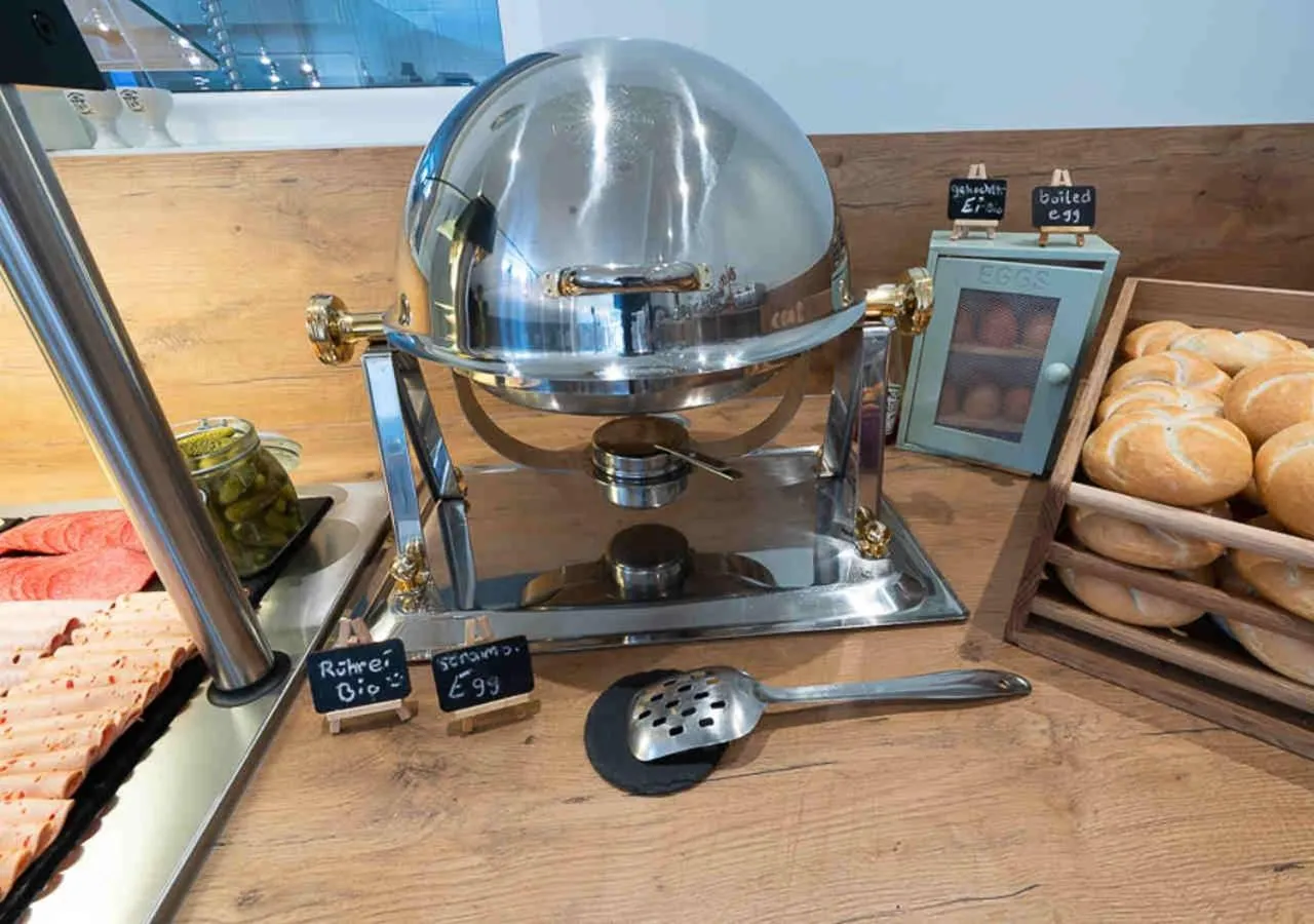 Food close-up in Das Schreder Hotel