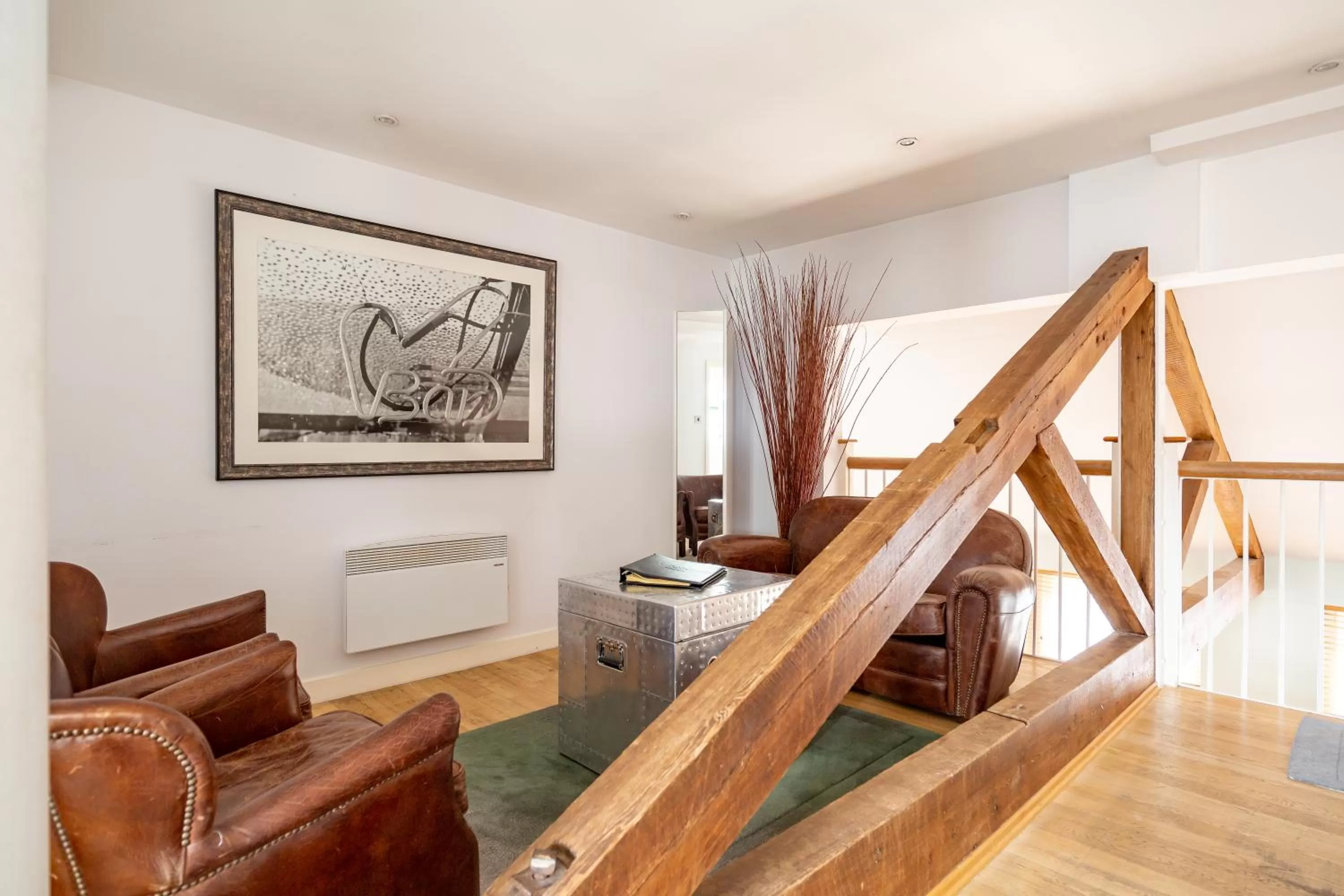 Seating area in 196 Bishopsgate