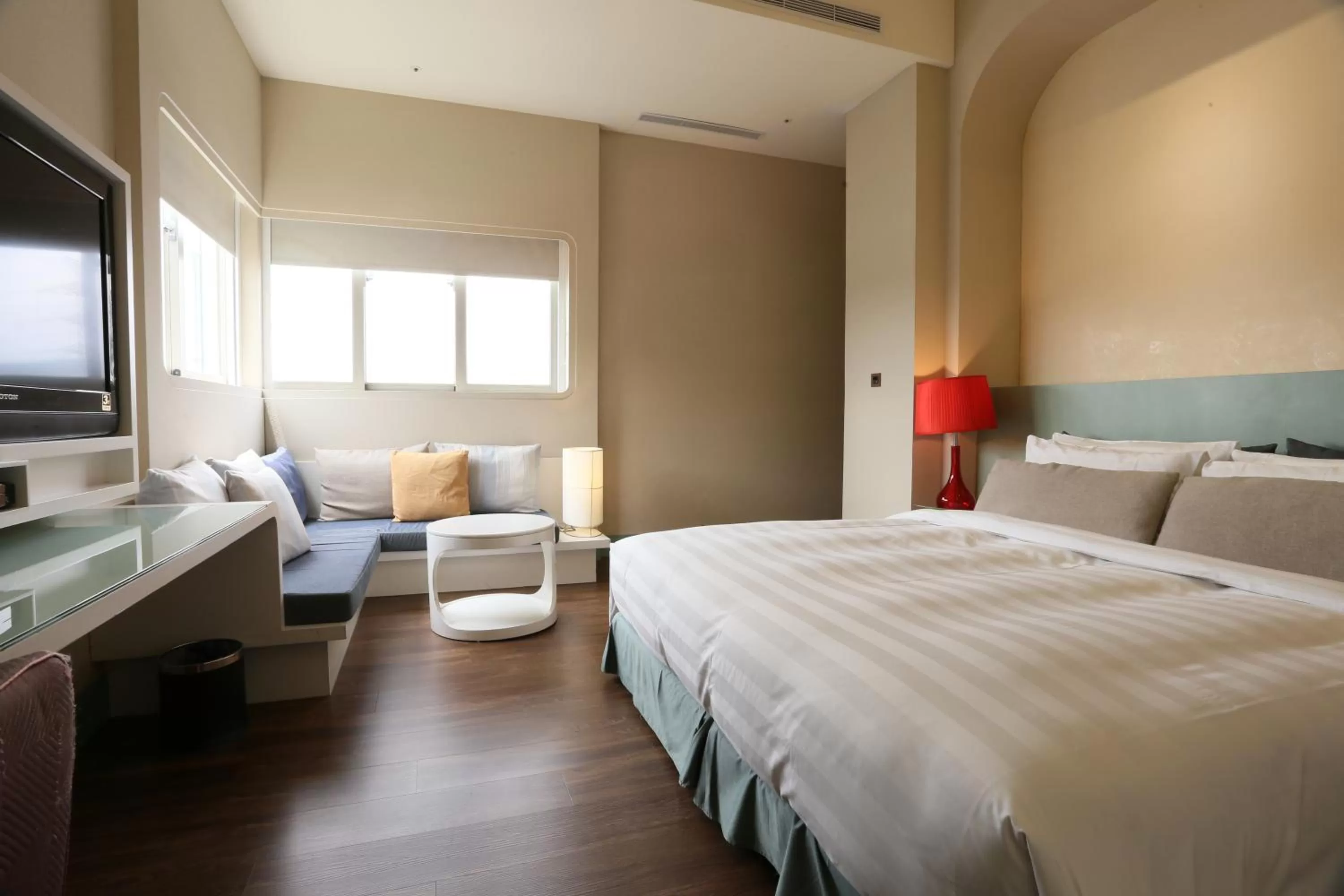 Bed in City Suites - Taipei Nandong