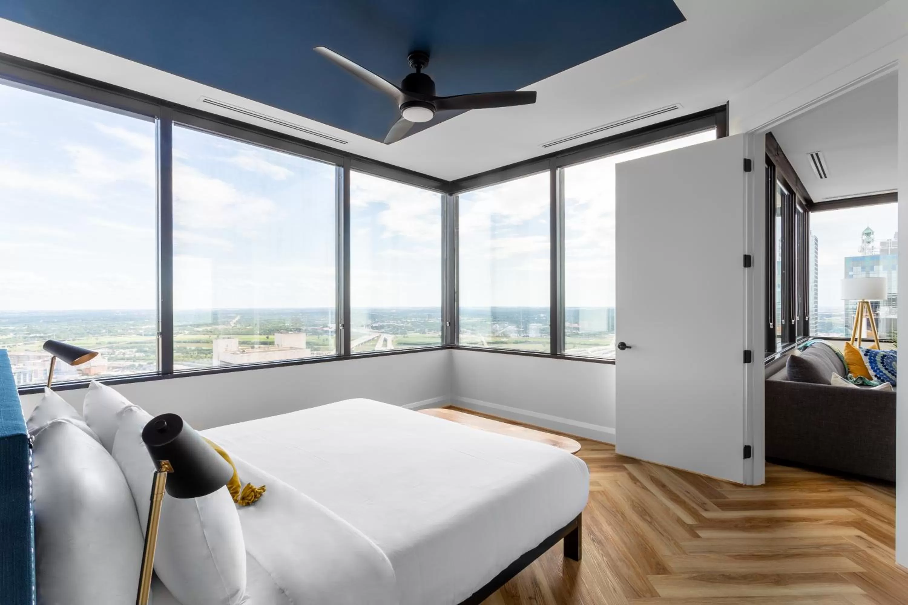 Bedroom, Bed in Mint House Dallas - Downtown