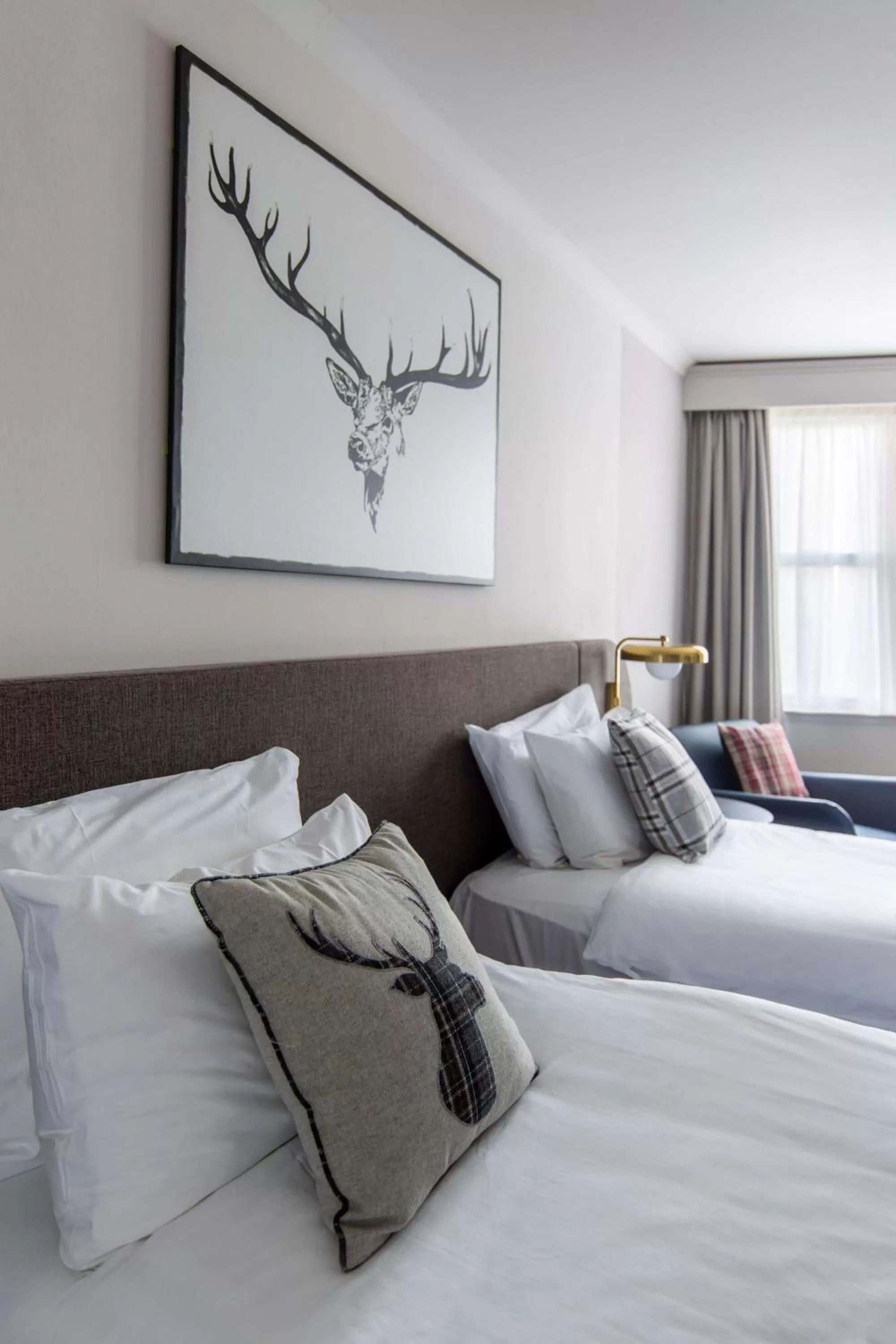 Bedroom, Bed in Bruntsfield Hotel