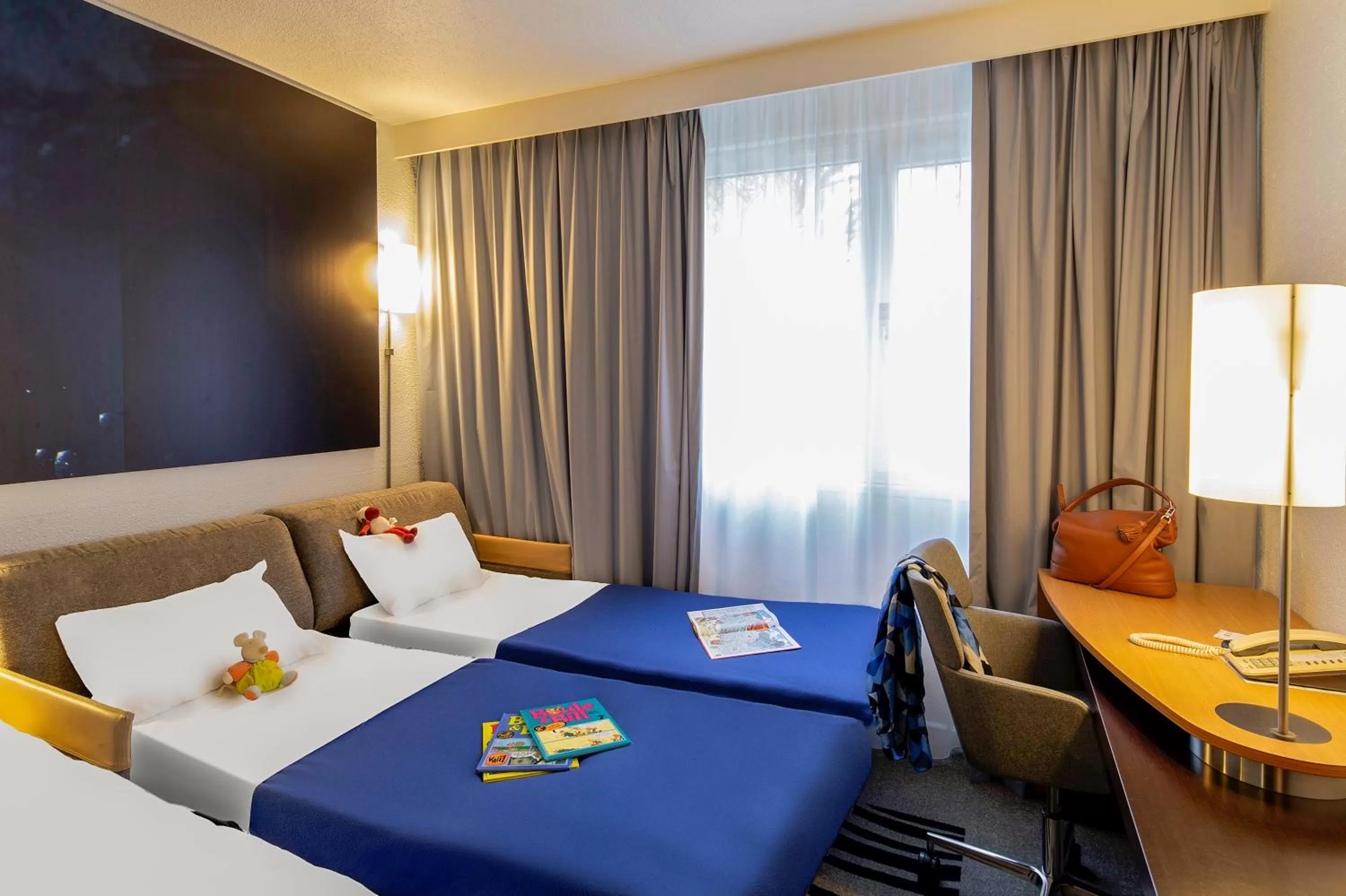 Bed in Novotel Metz Amnéville