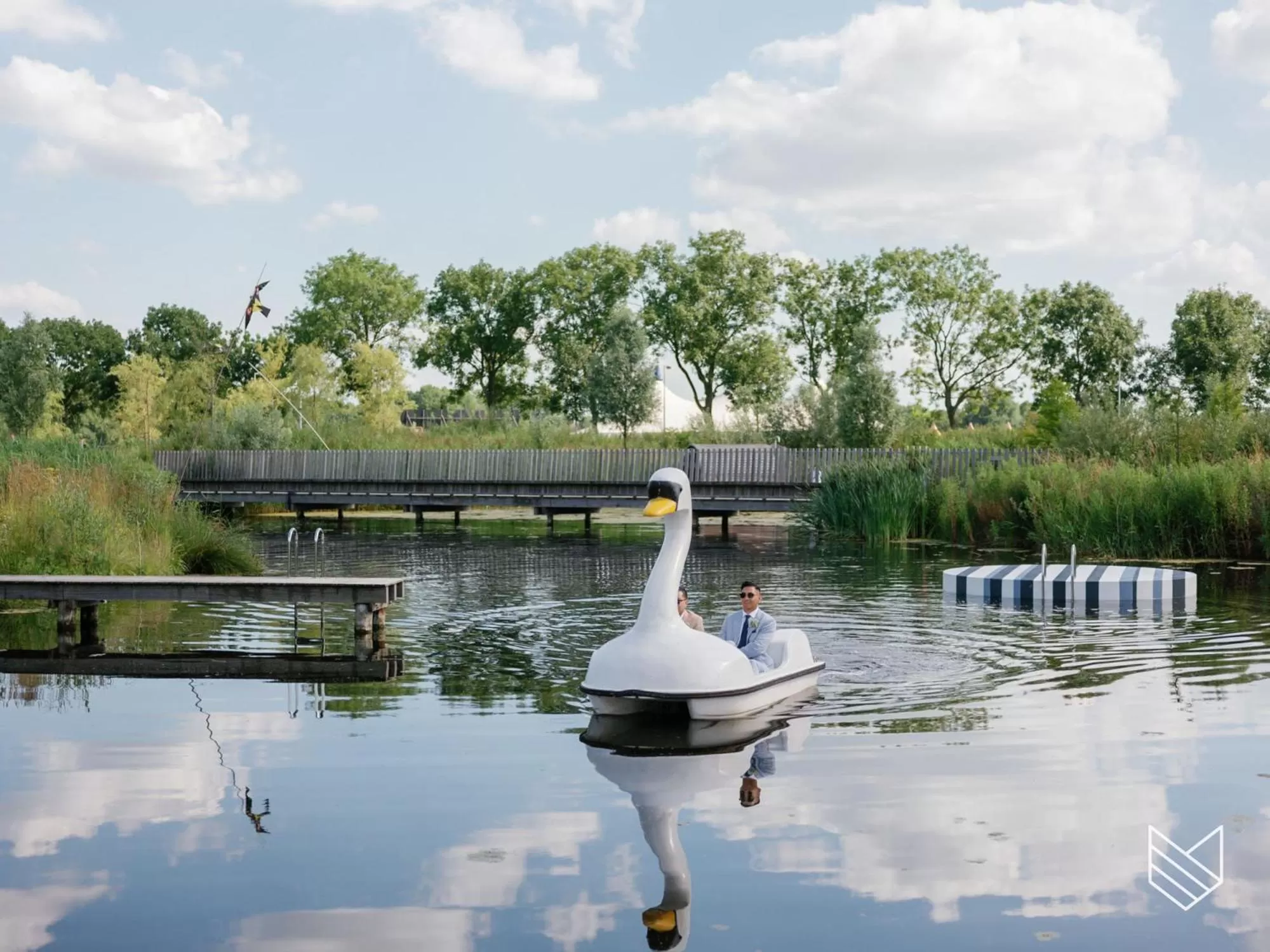 Swimming pool in The Unbound Amsterdam