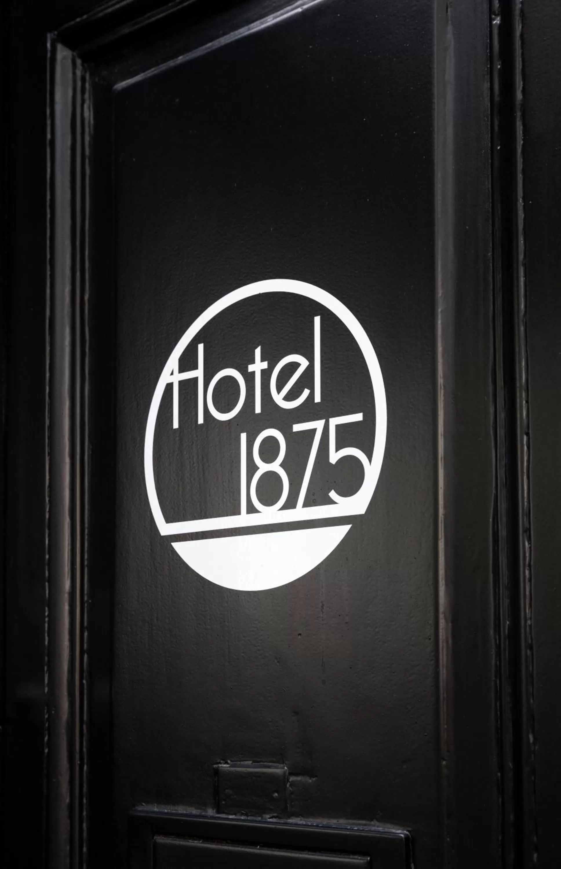 Property logo or sign in Hotel1875