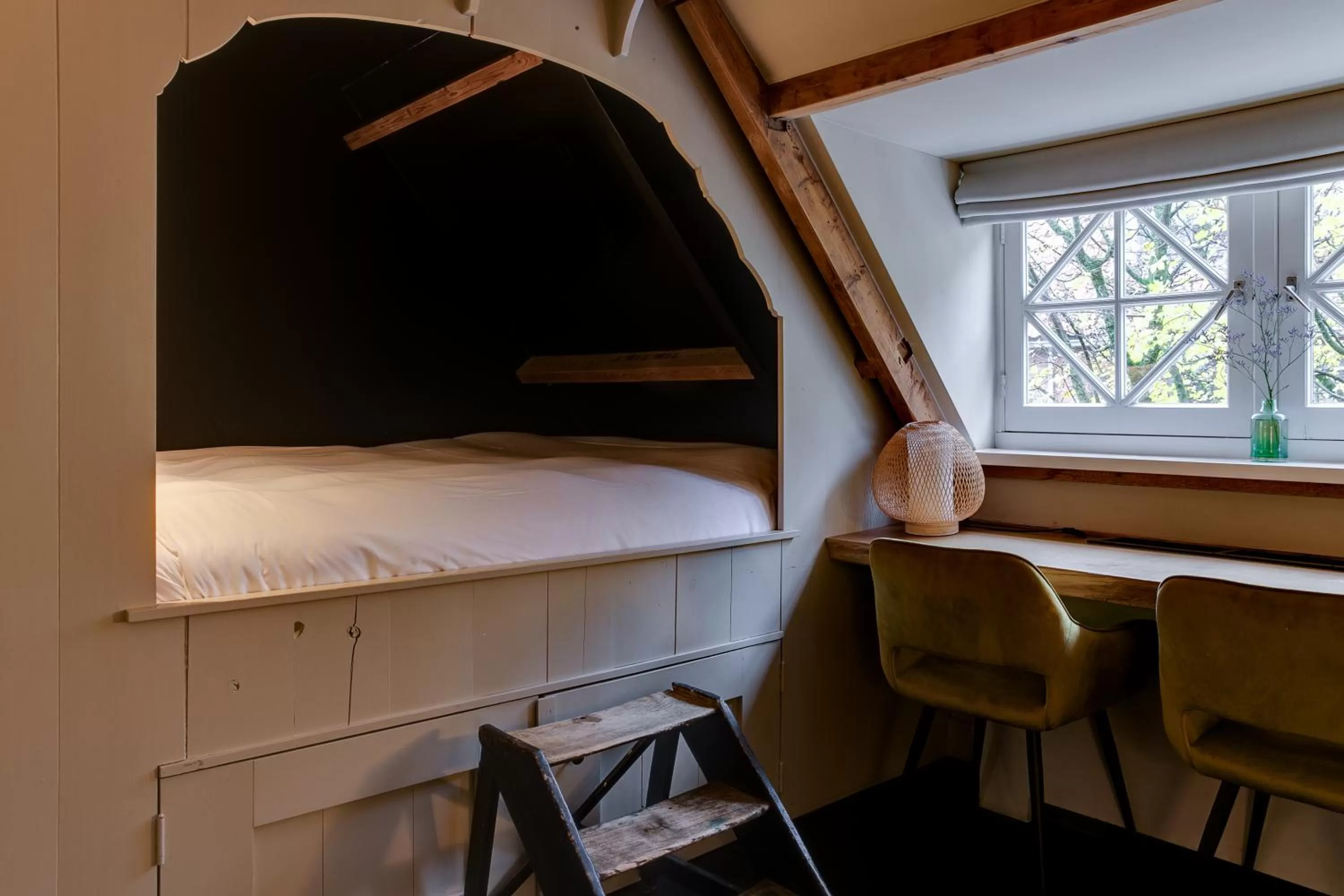 Bed in Vesting Hotel Naarden