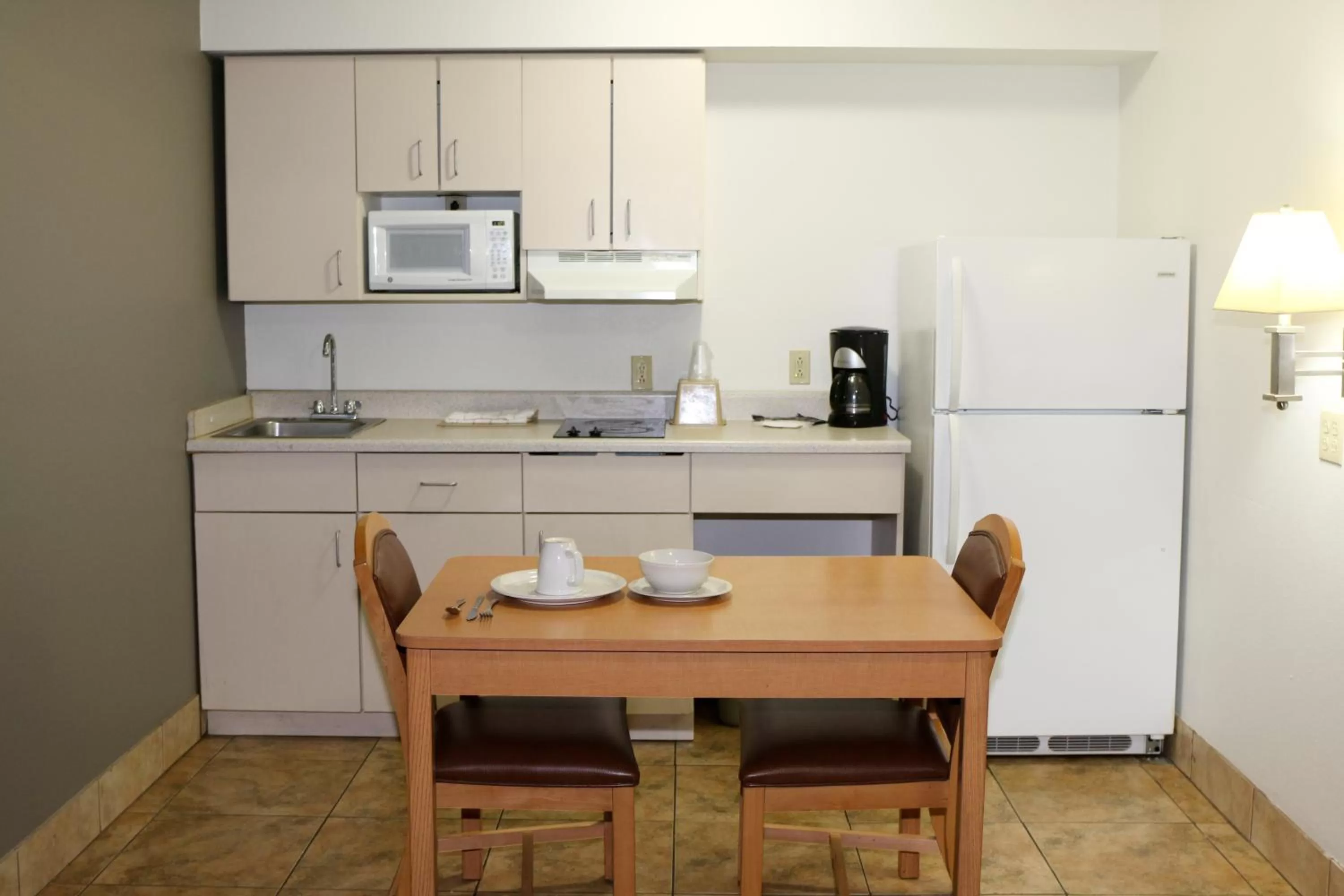 Kitchen or kitchenette in Studio 6-Lubbock, TX - Medical Center