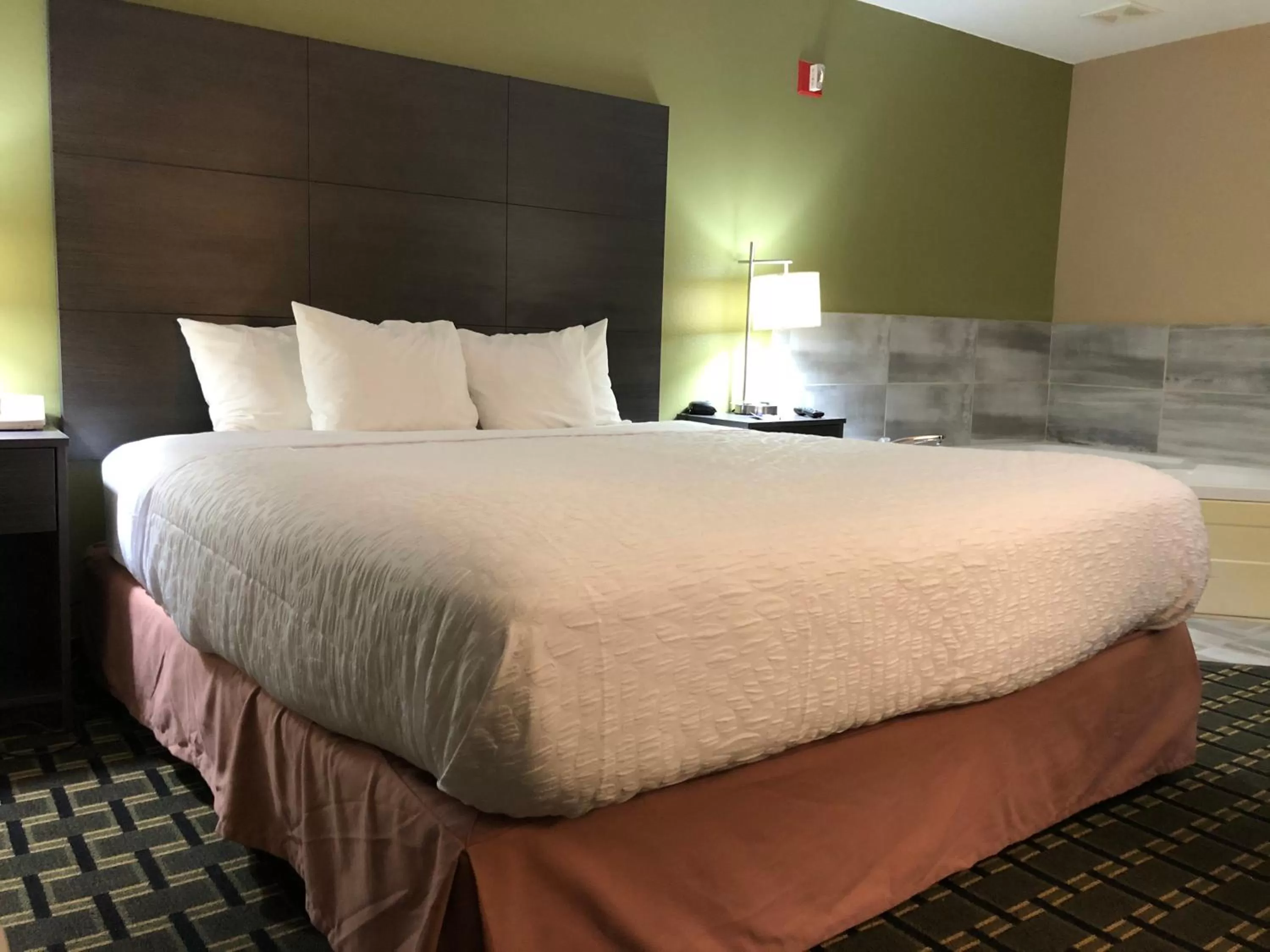 Photo of the whole room, Bed in Boarders Inn & Suites by Cobblestone Hotels Columbus