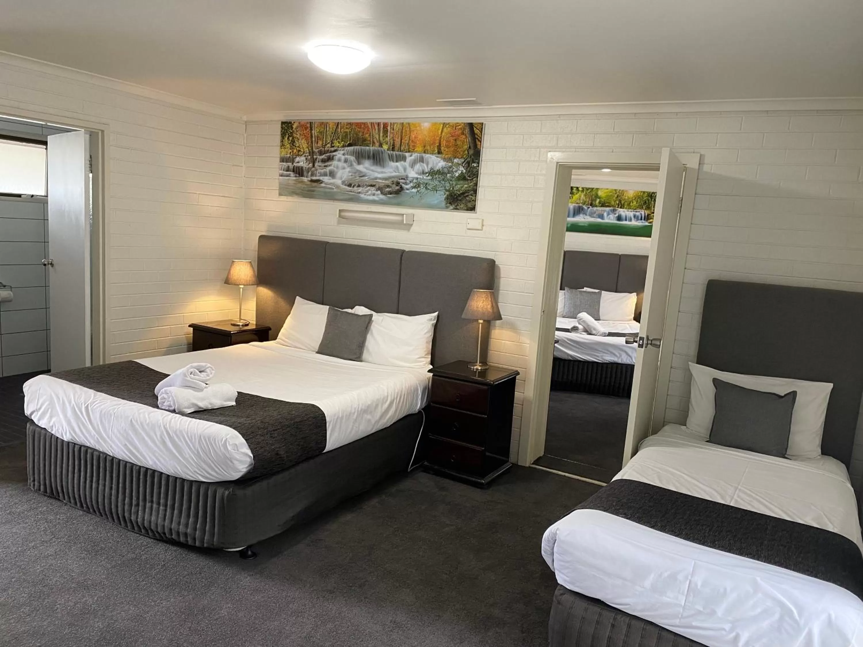 Bed in Frankston Motel