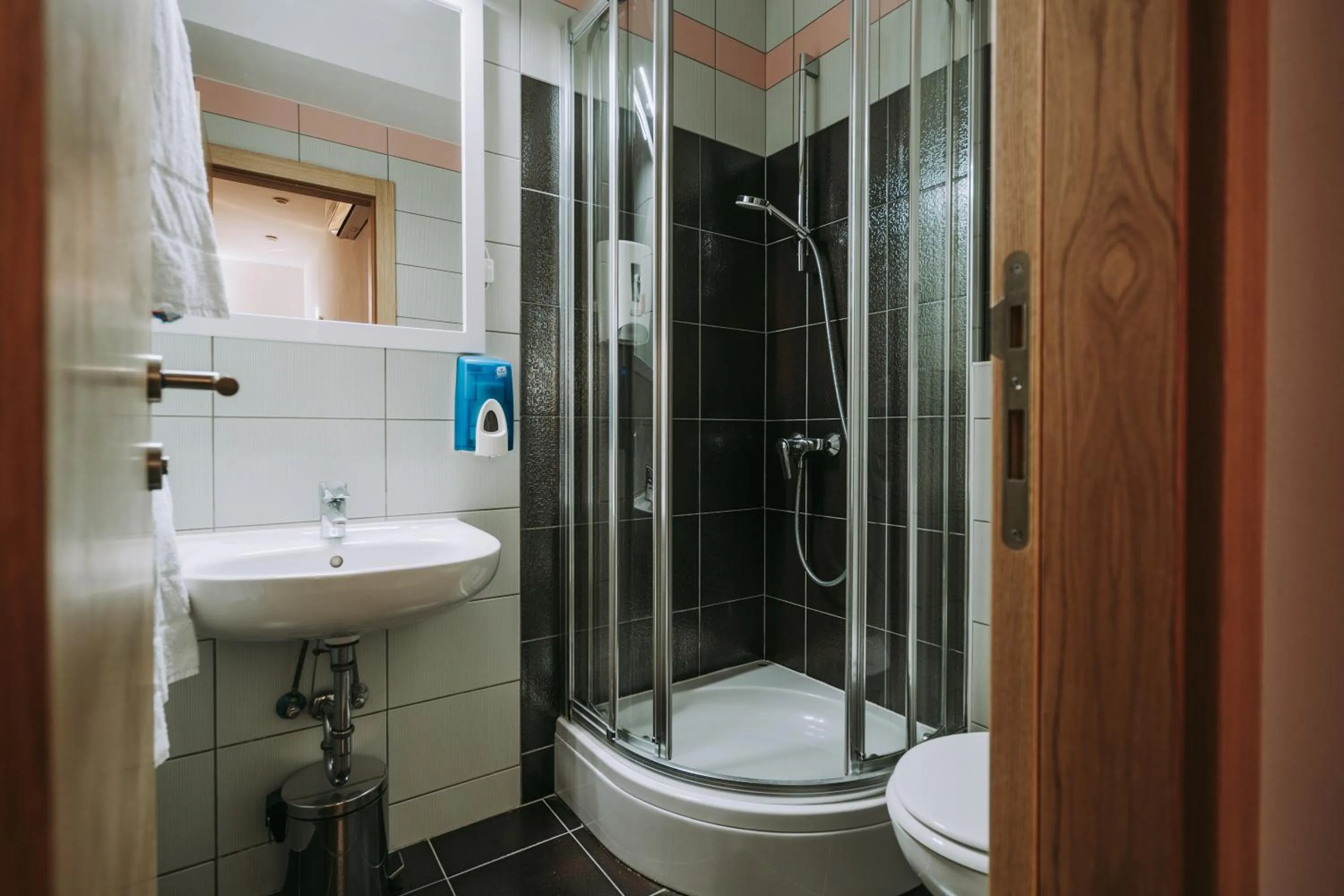 Bathroom in Hotel Sliško
