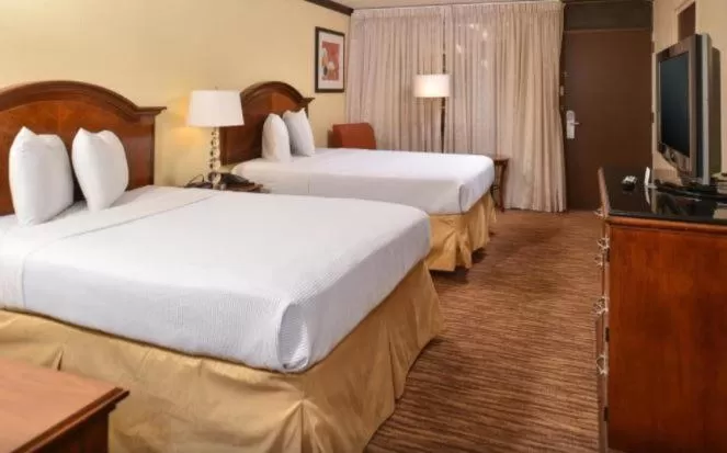 Bed in Rodeway Inn Abilene West