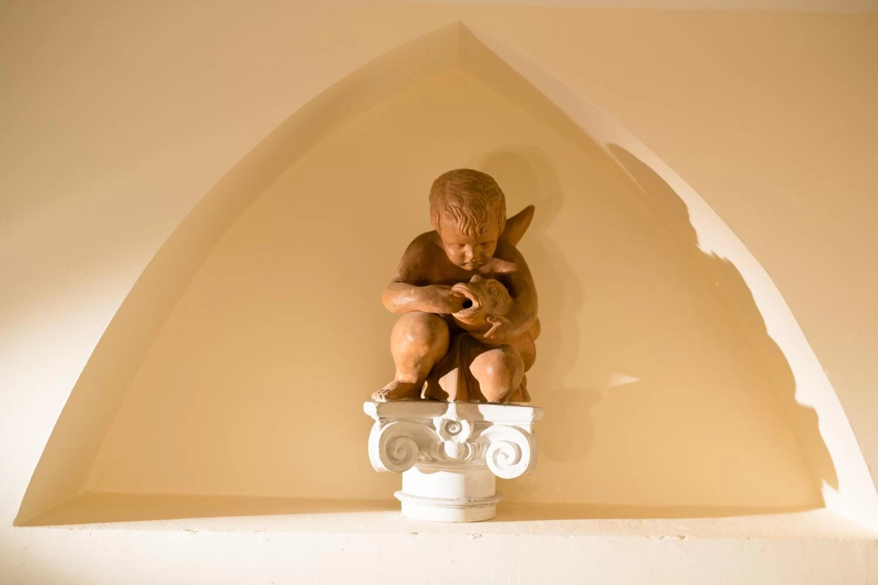 Decorative detail in Locanda Orchidea