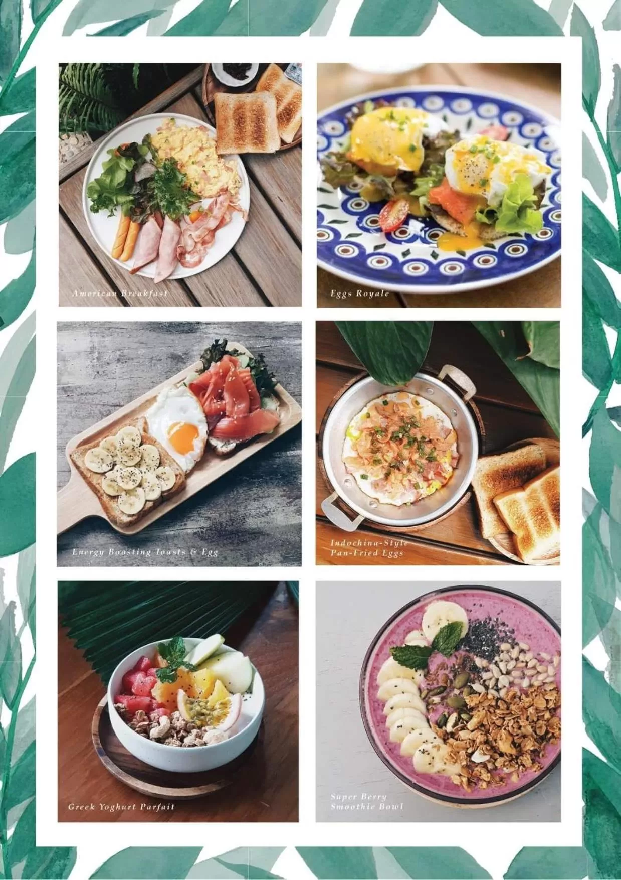 Asian breakfast, Lunch and Dinner in The Hidden Resort