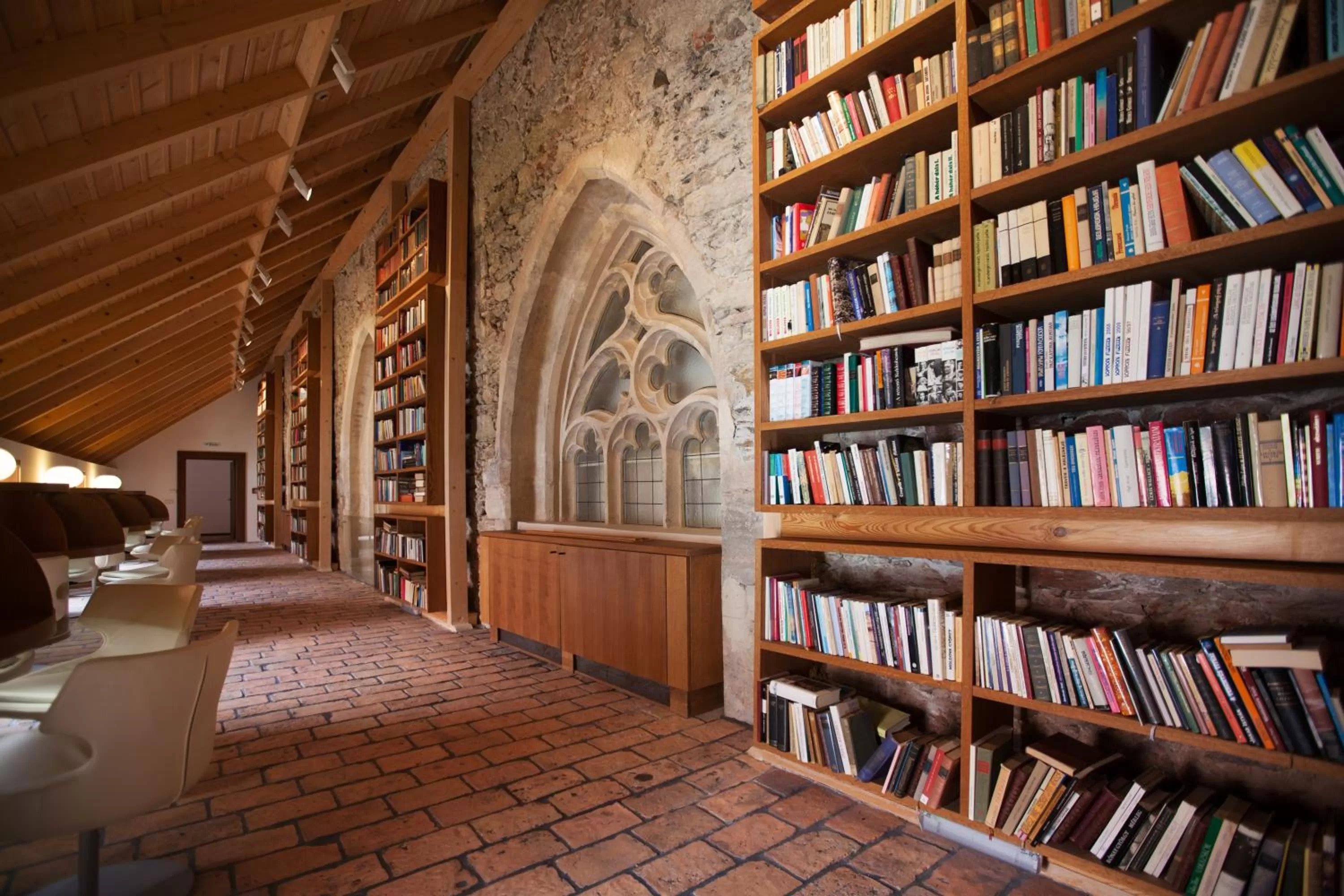 Library in Sopron Monastery Hotel