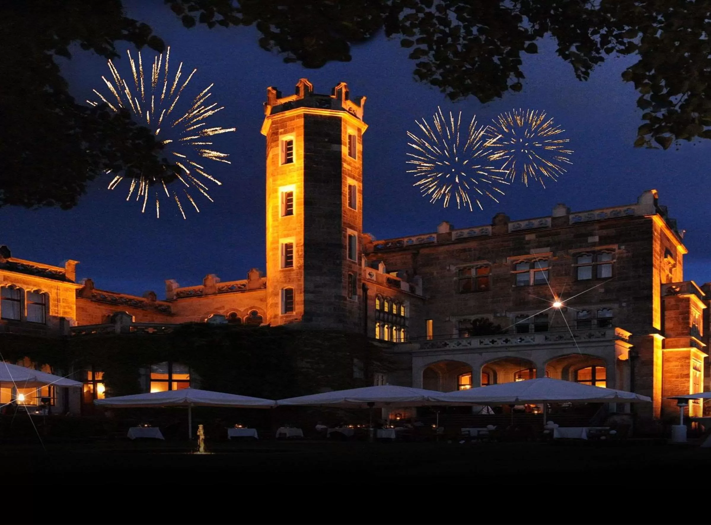 Property building in Hotel Schloss Eckberg