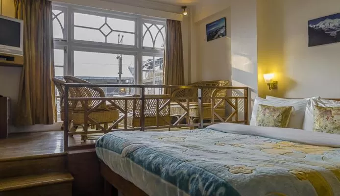 Bed in Hotel Shangrila Regency