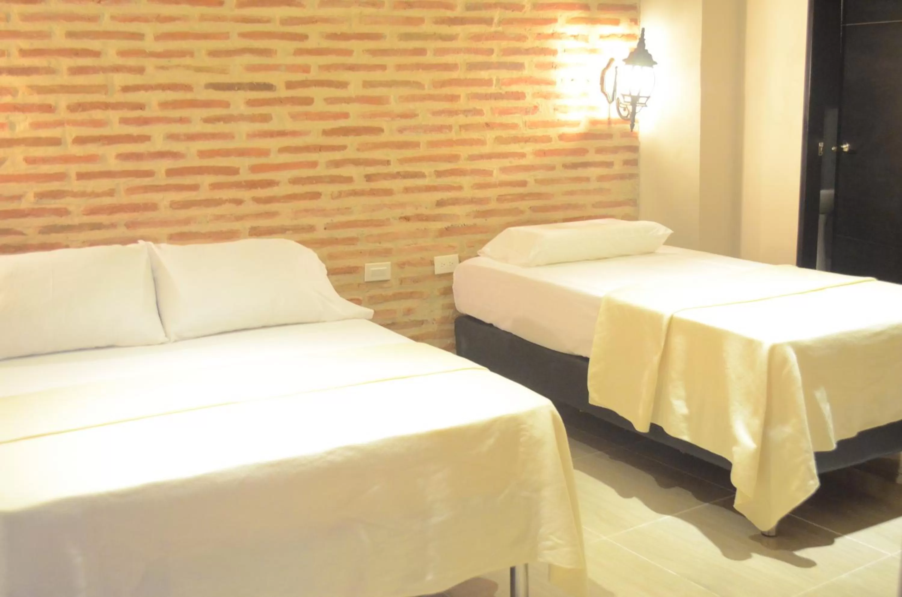 Bed in Hotel Galeria la Trinidad