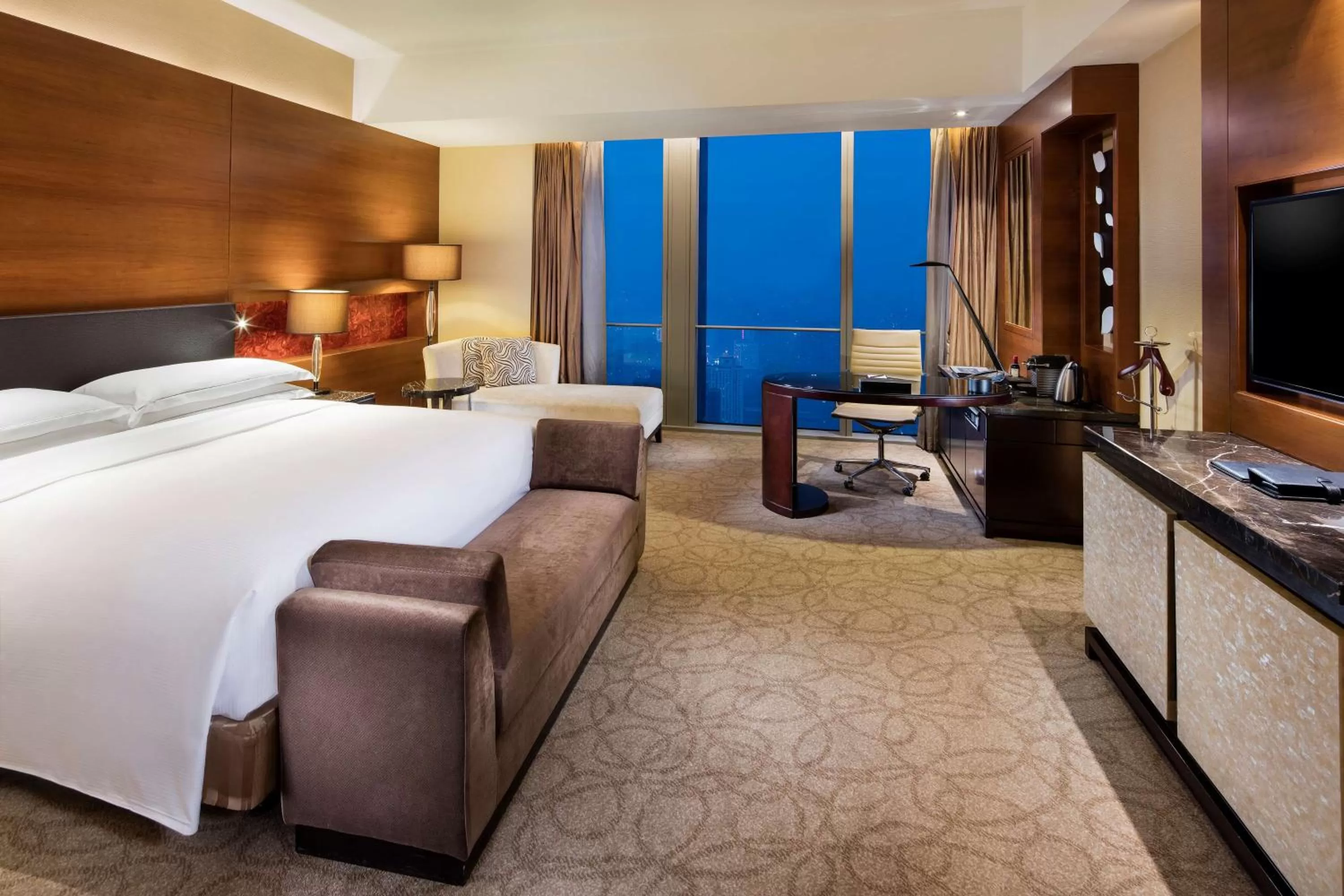 Bedroom, Bed in Hilton Shijiazhuang