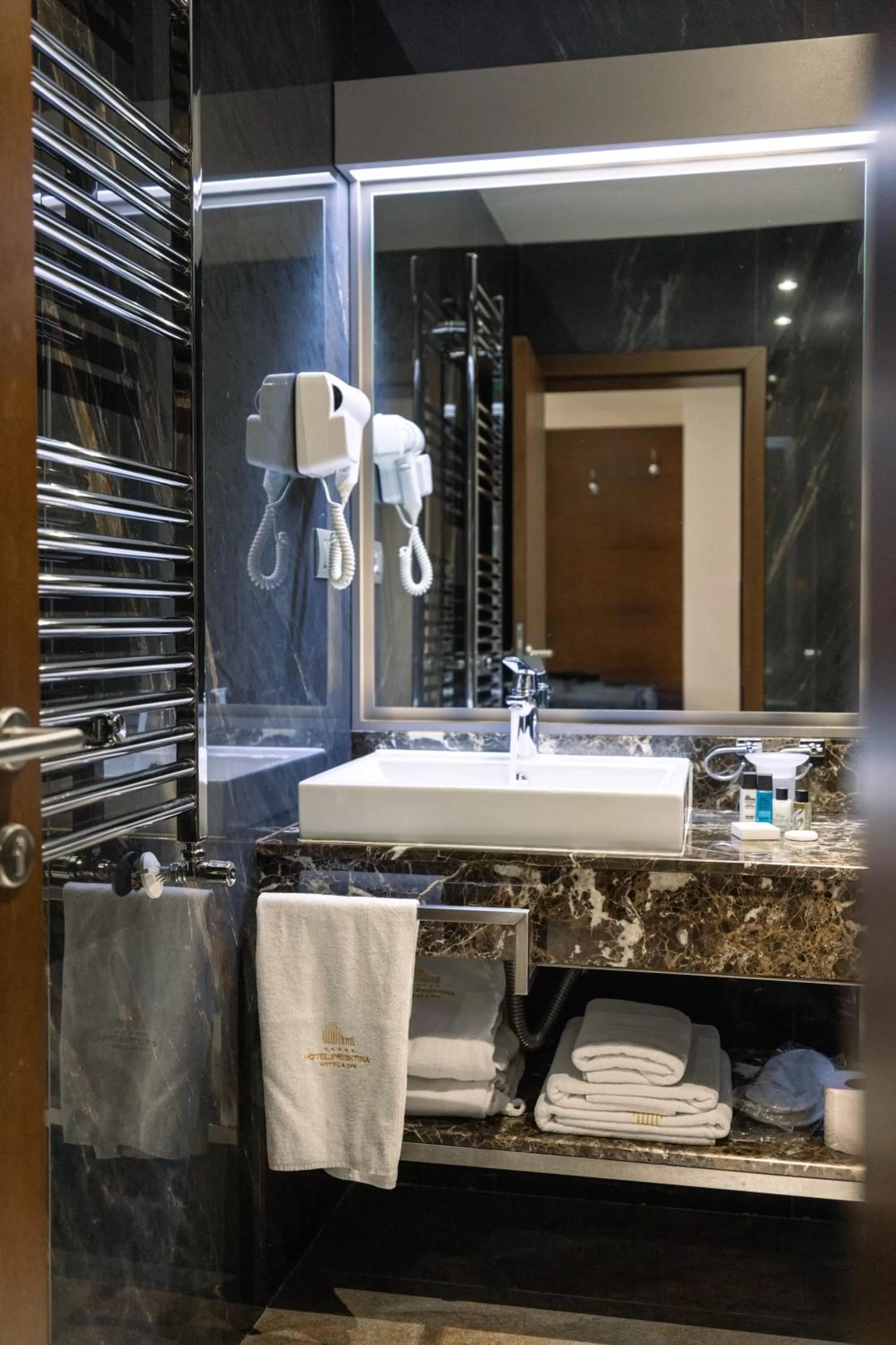 Shower in Hotel Prishtina