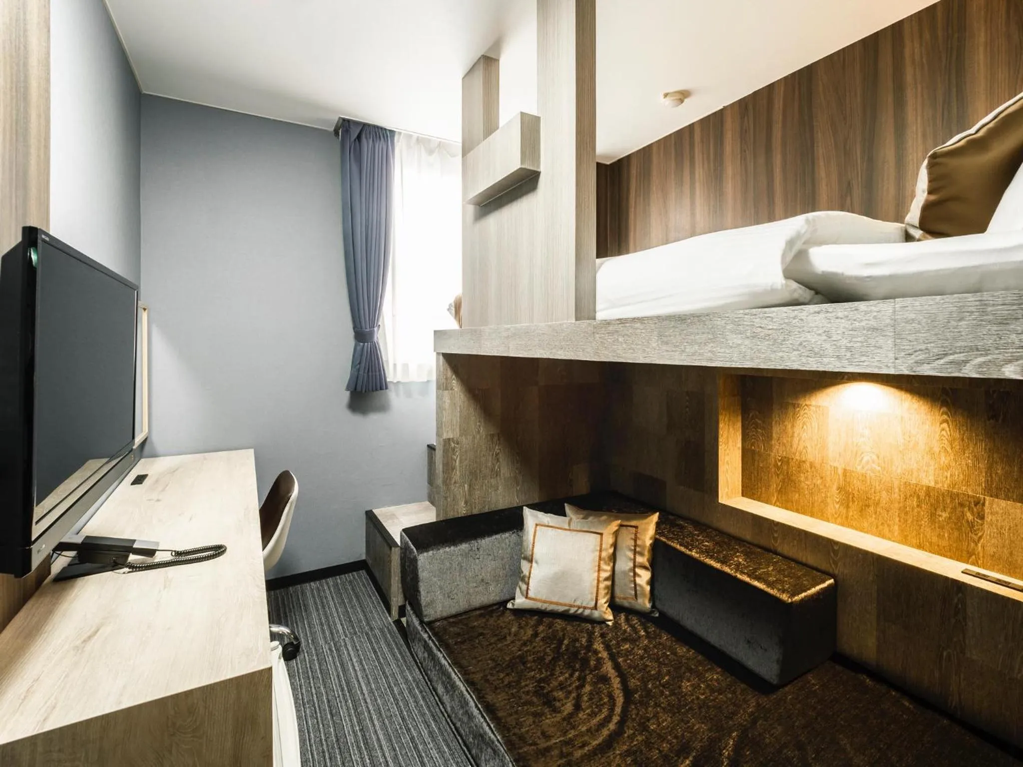 bunk bed, Bed in Hotel Areaone Kitaibaraki