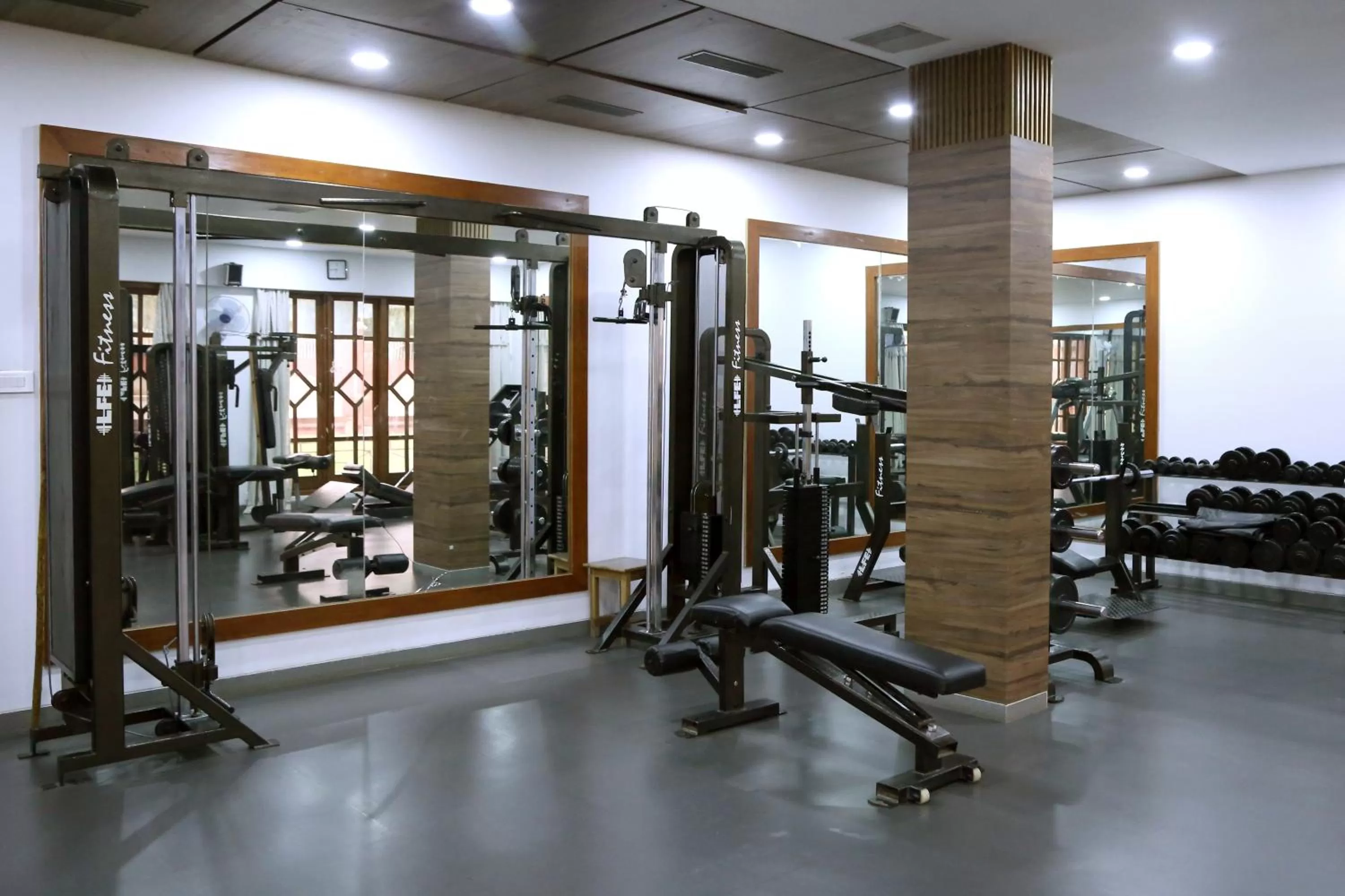 Fitness centre/facilities in Hotel AGC