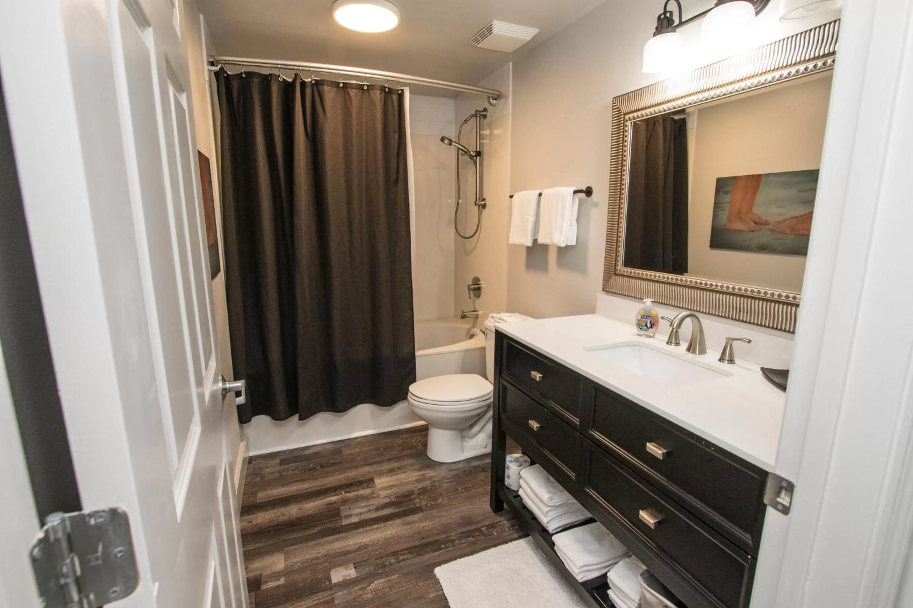 Shower, Bathroom in Majestic Beach Resort, Panama City Beach, Fl