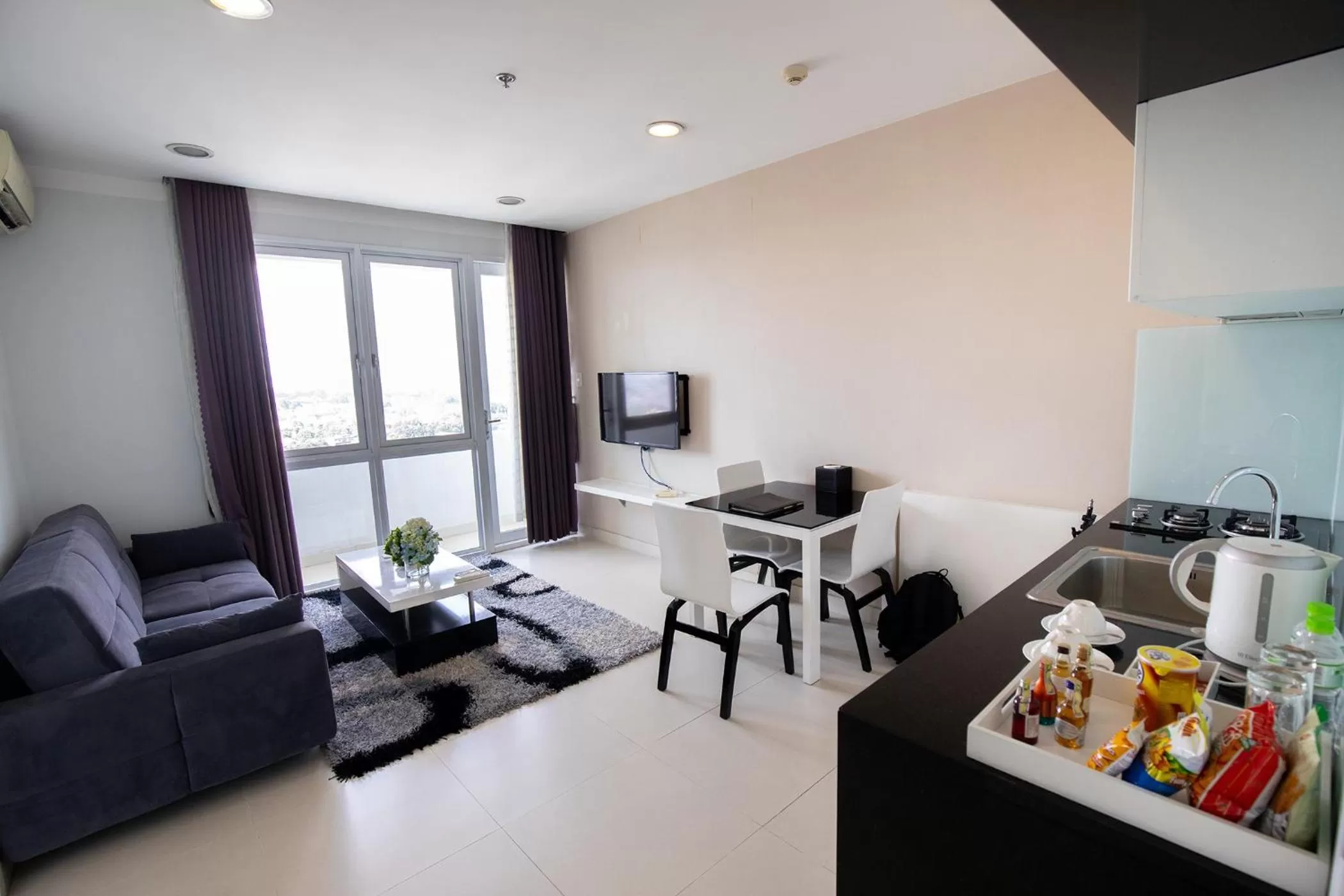 Living room in Becamex Hotel Thu Dau Mot