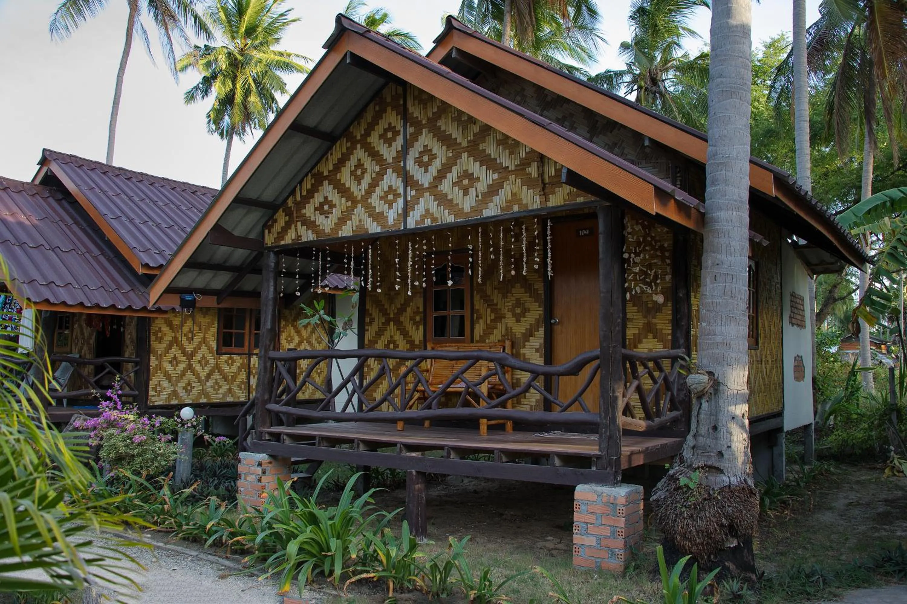 Decorative detail in Moonwalk Lanta Resort