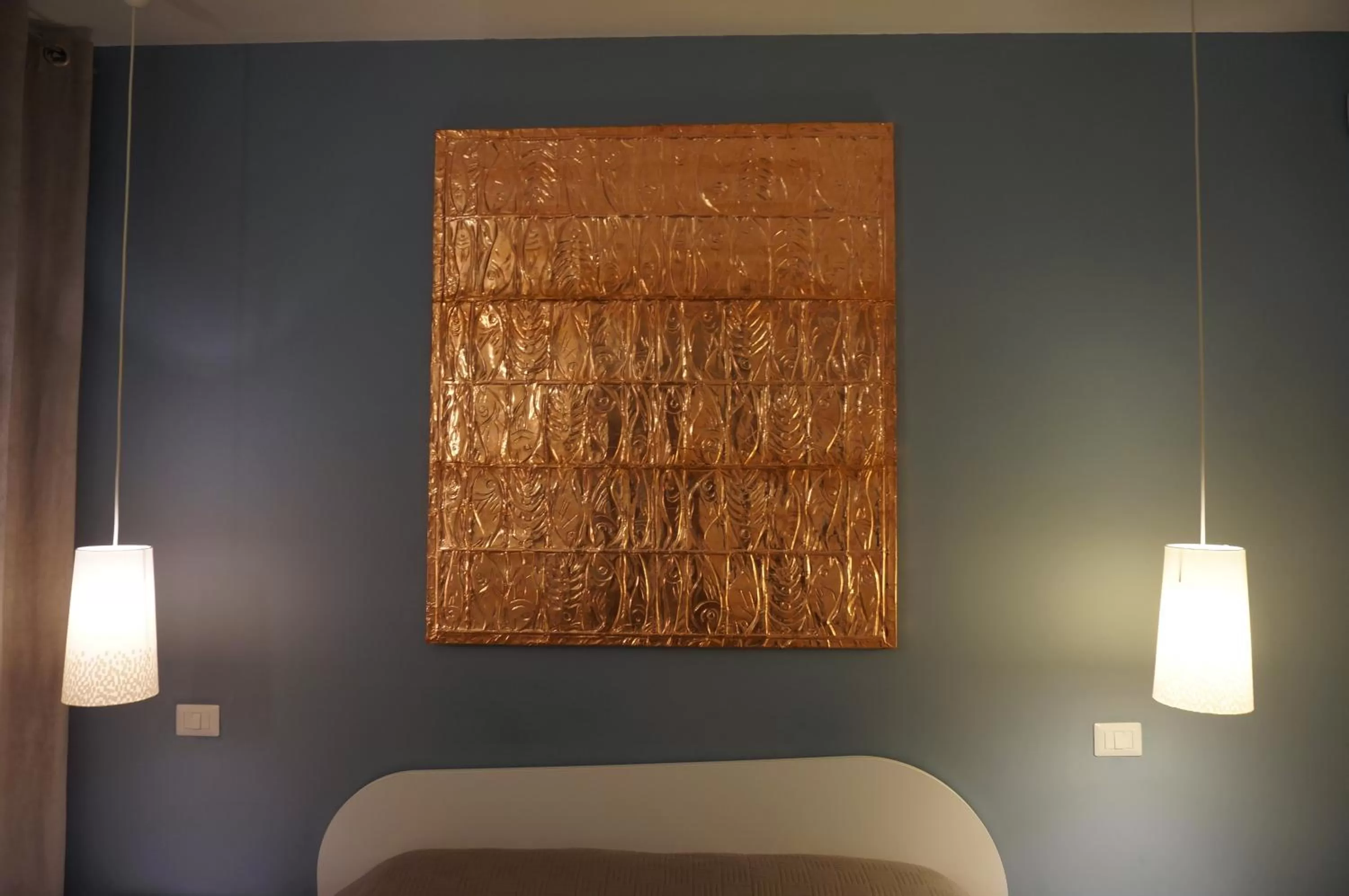 Decorative detail in Villino Erminia - Seaside Art b&b