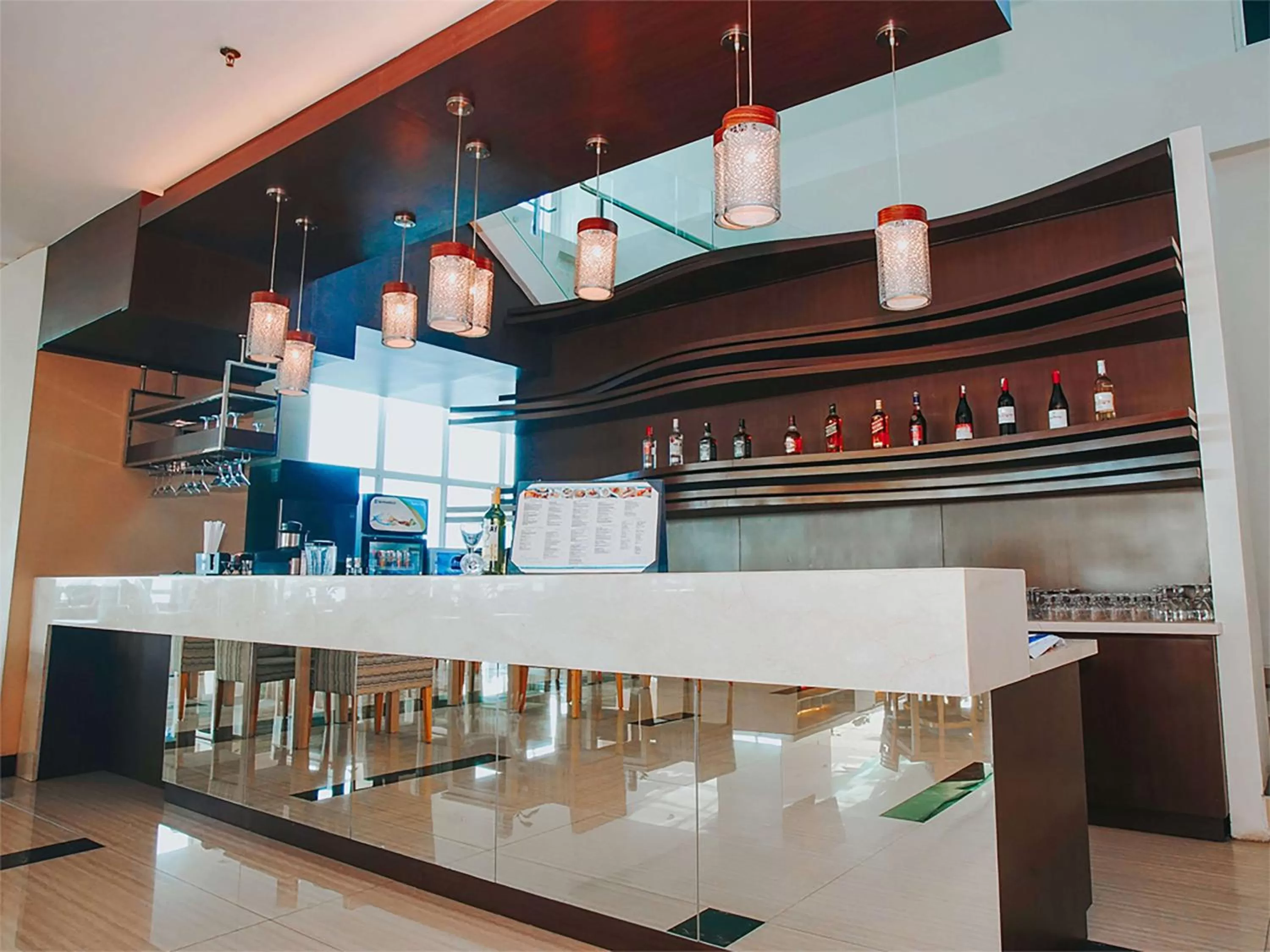 Lounge or bar in Best Western The Lagoon Hotel