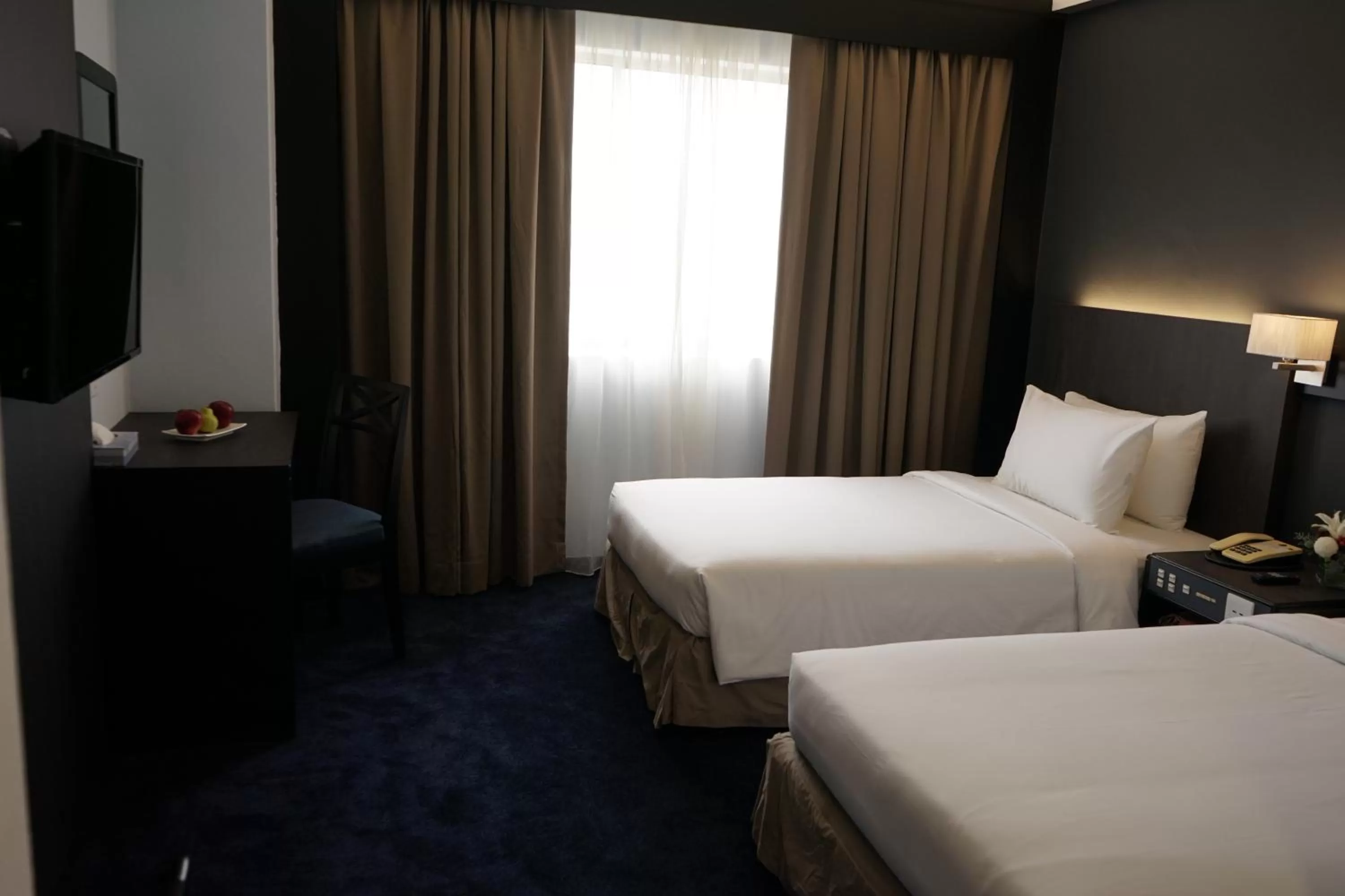 View (from property/room), Bed in Shahzan Hotel Kuantan, Trademark Collection by Wyndham