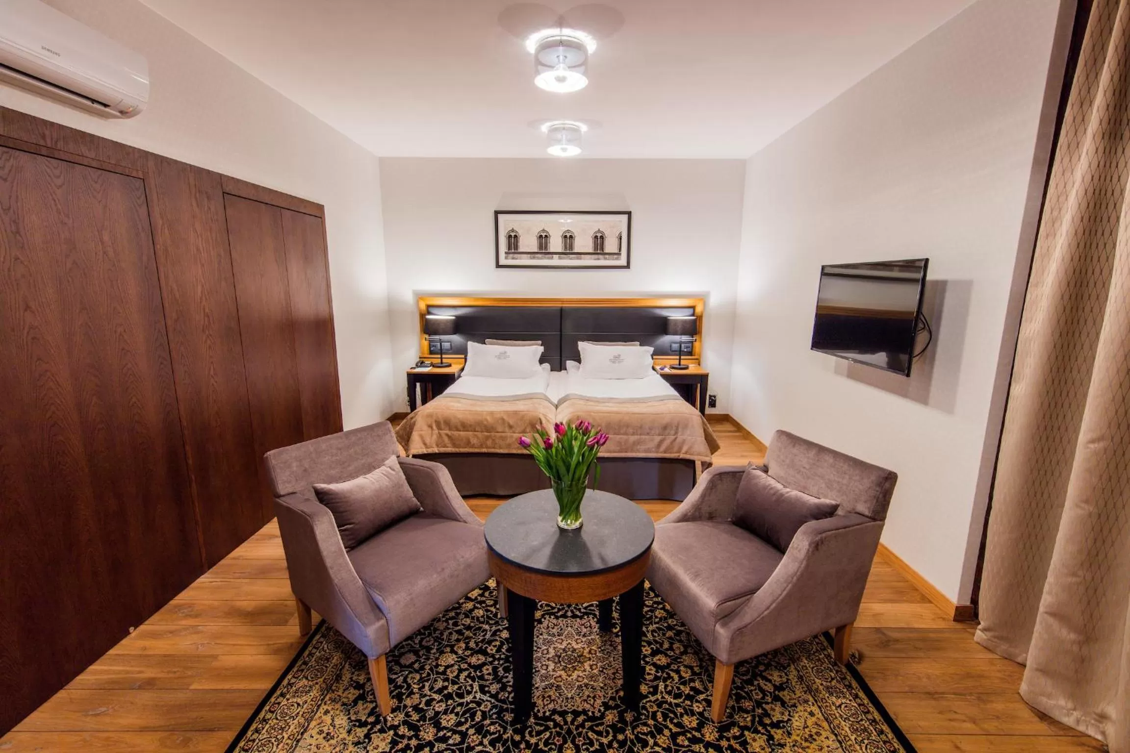 Bedroom in Zamek Topacz