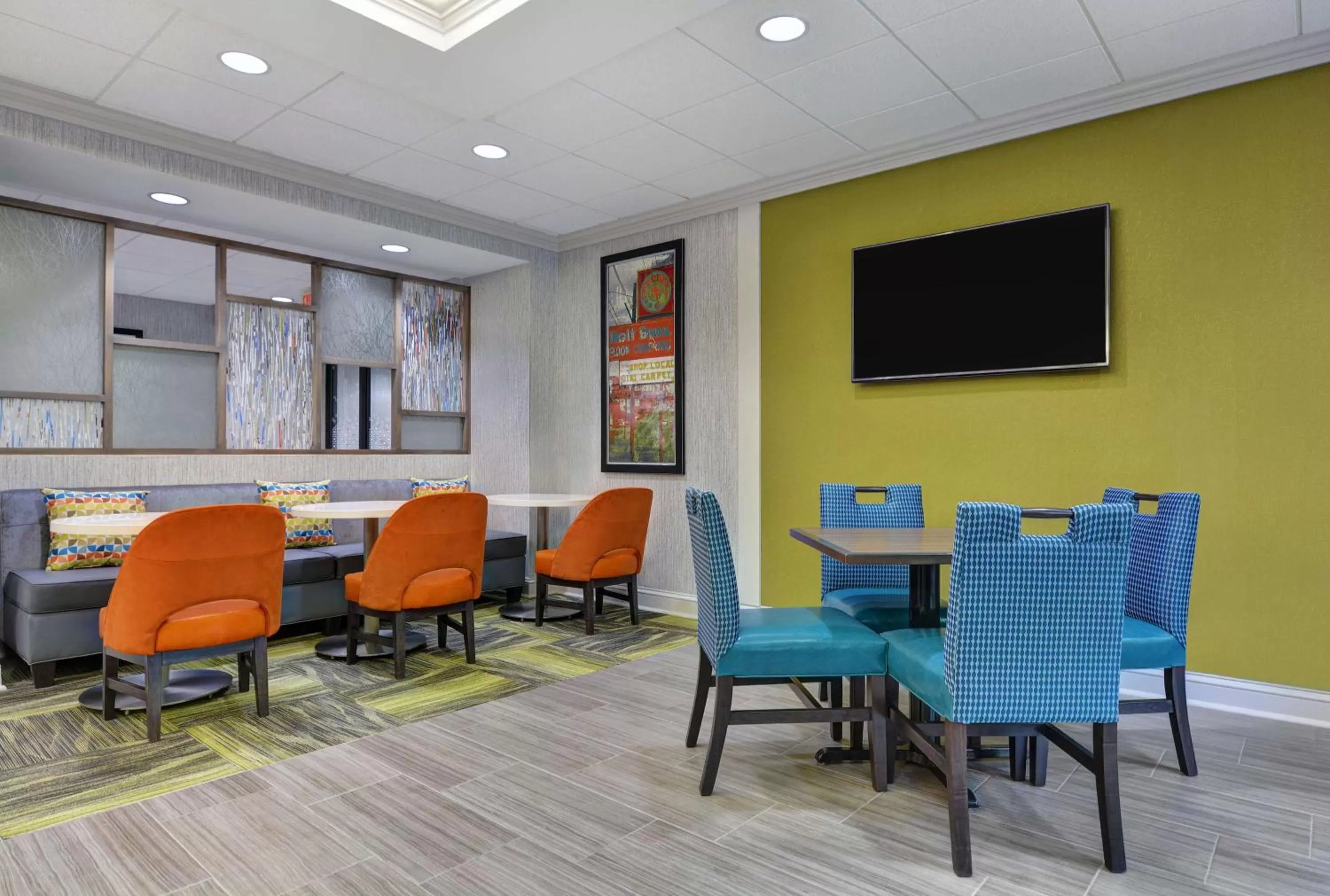 Lobby or reception in Hampton Inn Gallatin